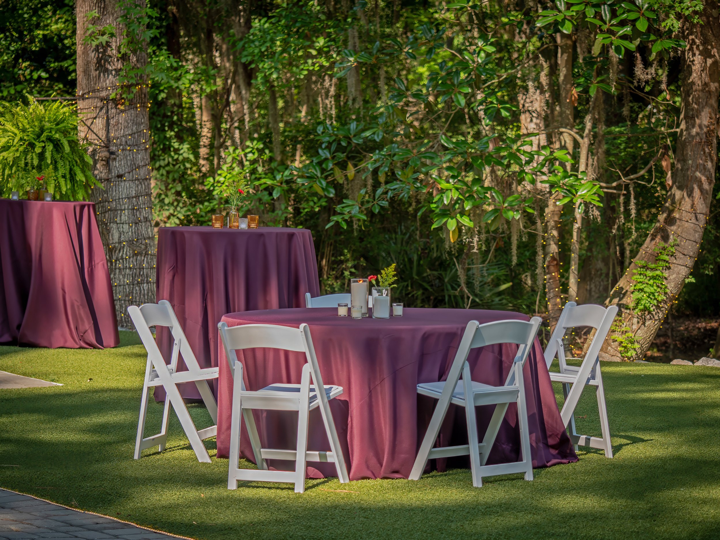 Corporate Event Decor at The Mackey House