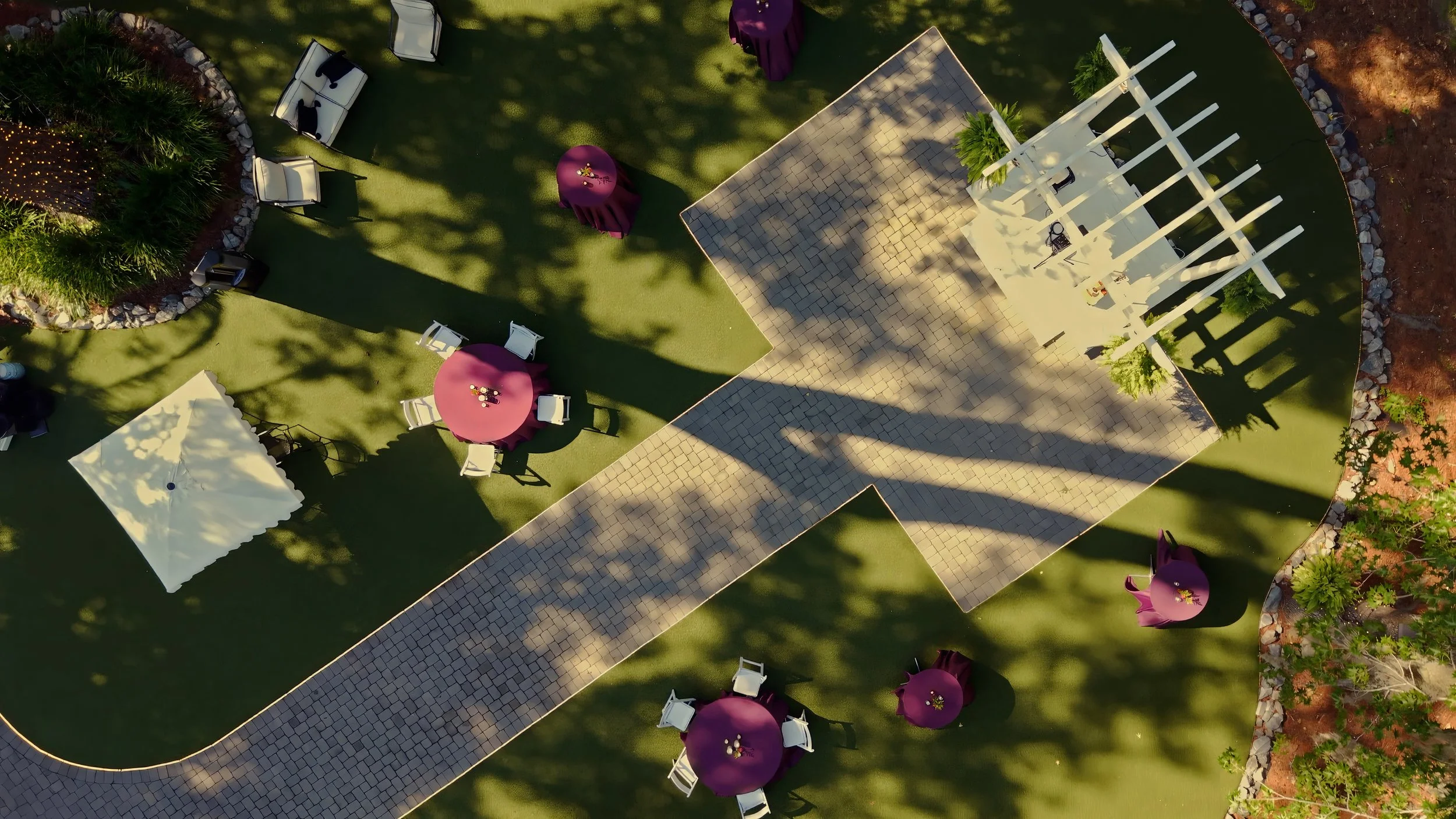 Aerial Garden Perspective