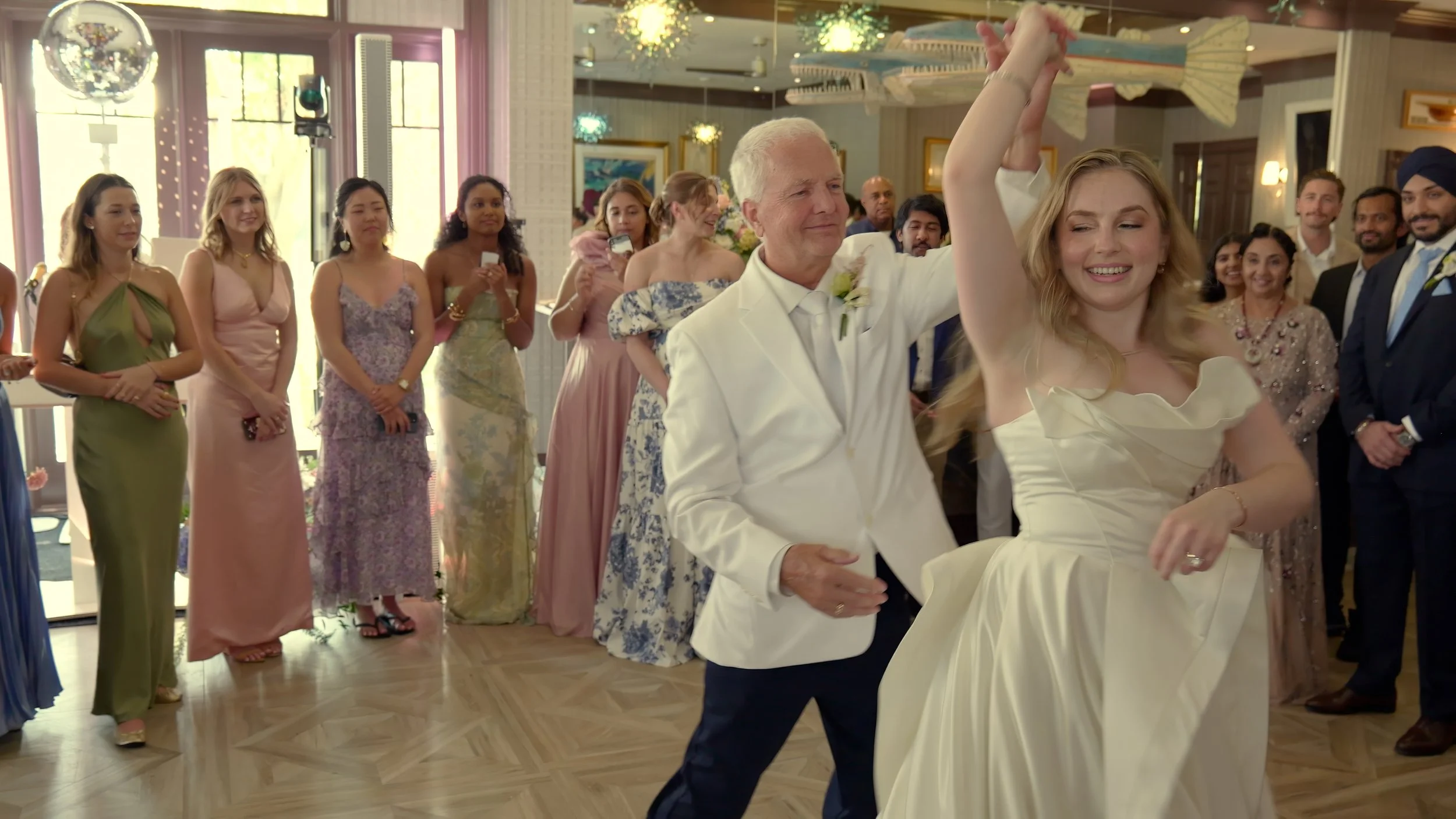Father Daughter Dance Wedding Reception South Carolina Yacht Club Hilton Head