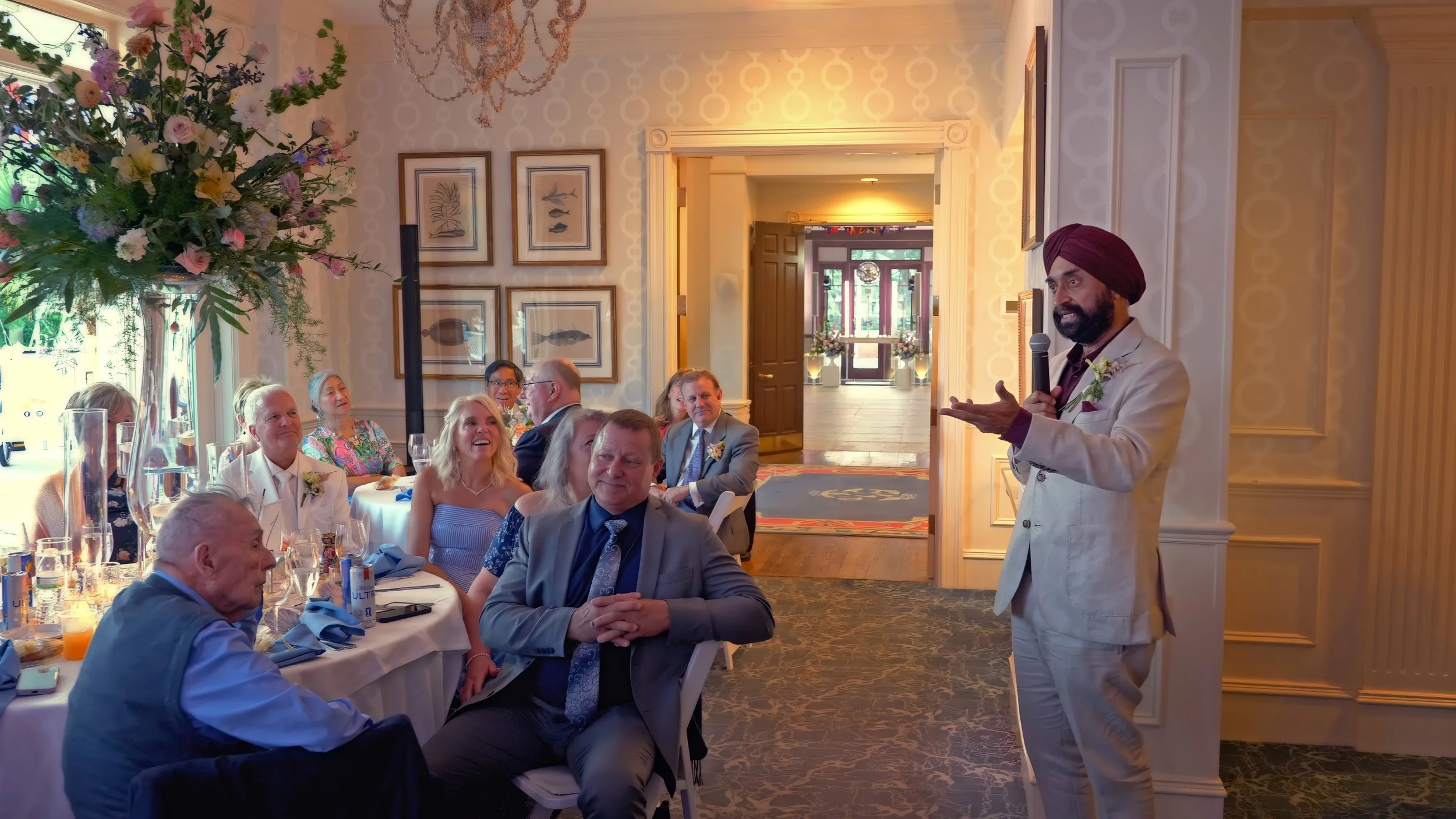 Groom’s Father Wedding Toast South Carolina Yacht Club Hilton Head Celebration