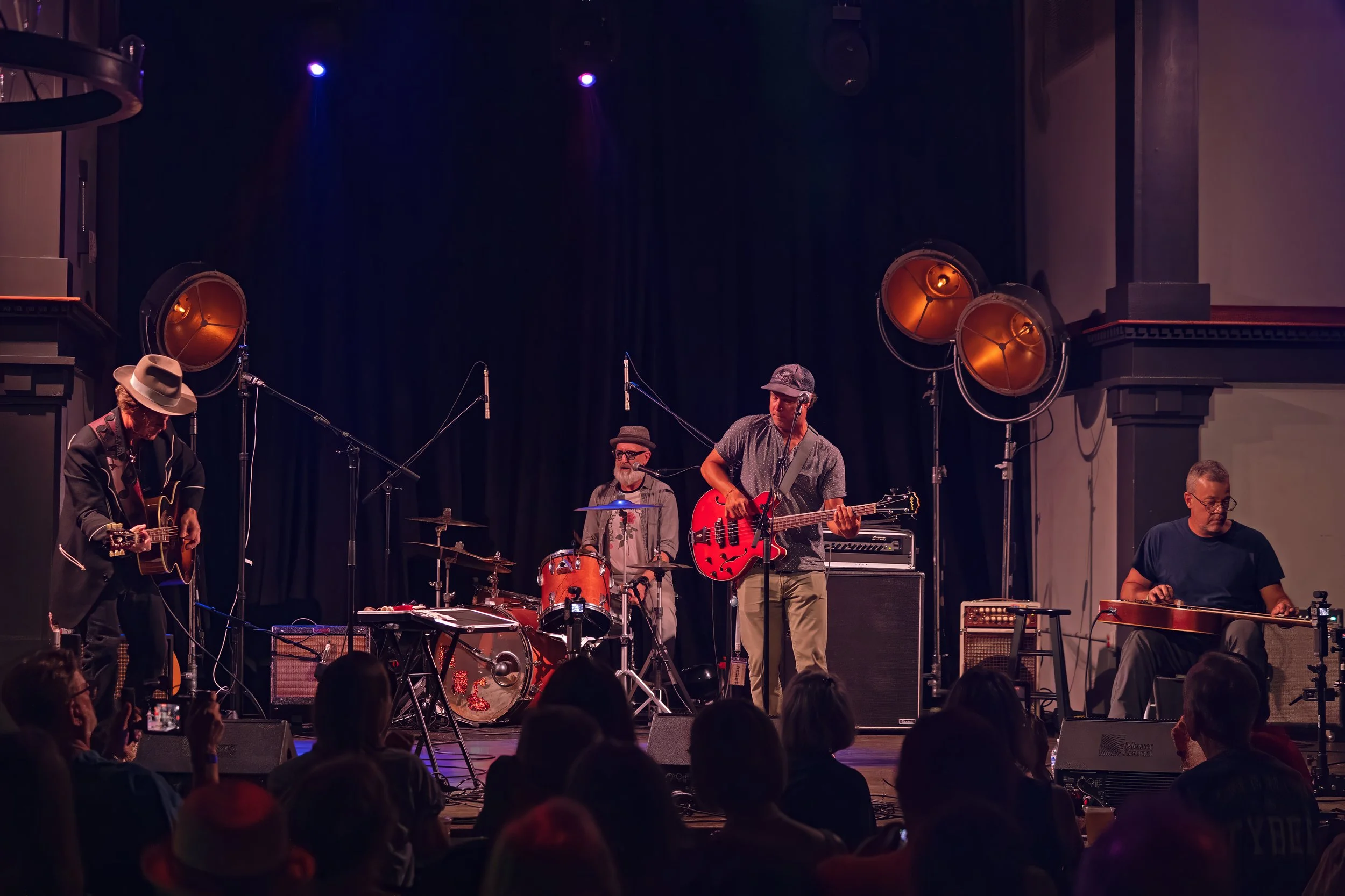 Audience enjoying The Train Wrecks performing live on stage at Victory North during Homegrown Summer Jam 2026 in Savannah.