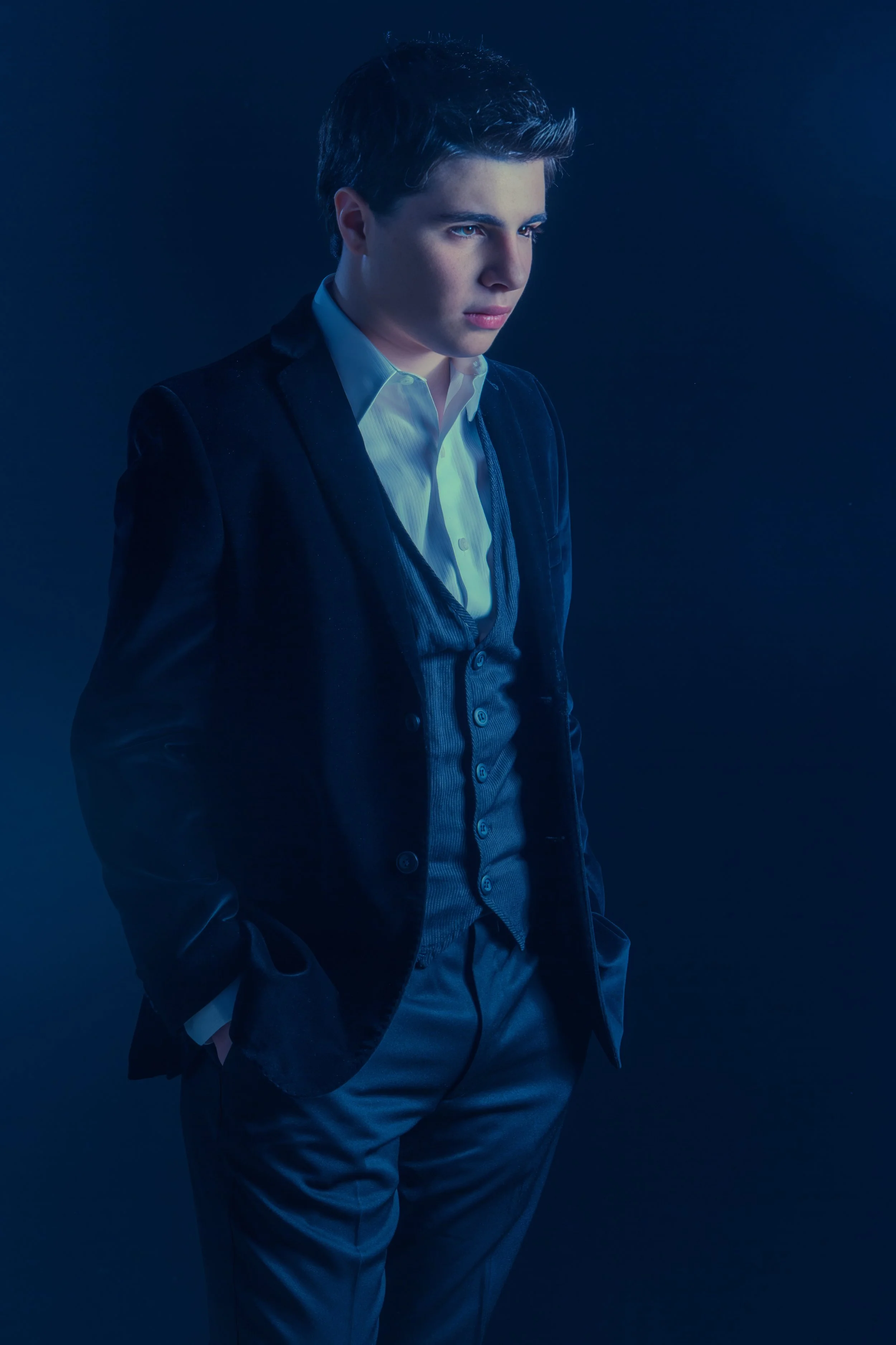 Sophisticated stylized high fashion senior photographer Savannah