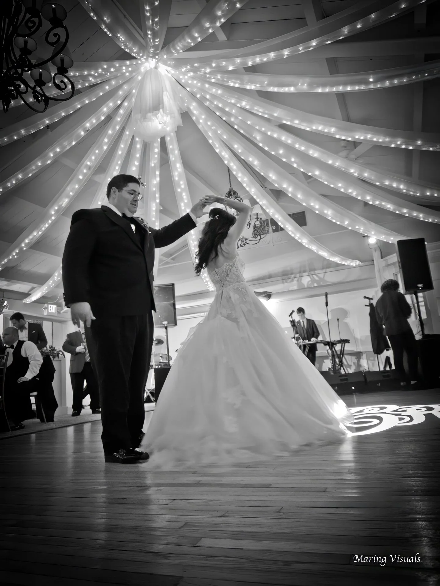 First Dance in the ballroom of Coveleigh Club