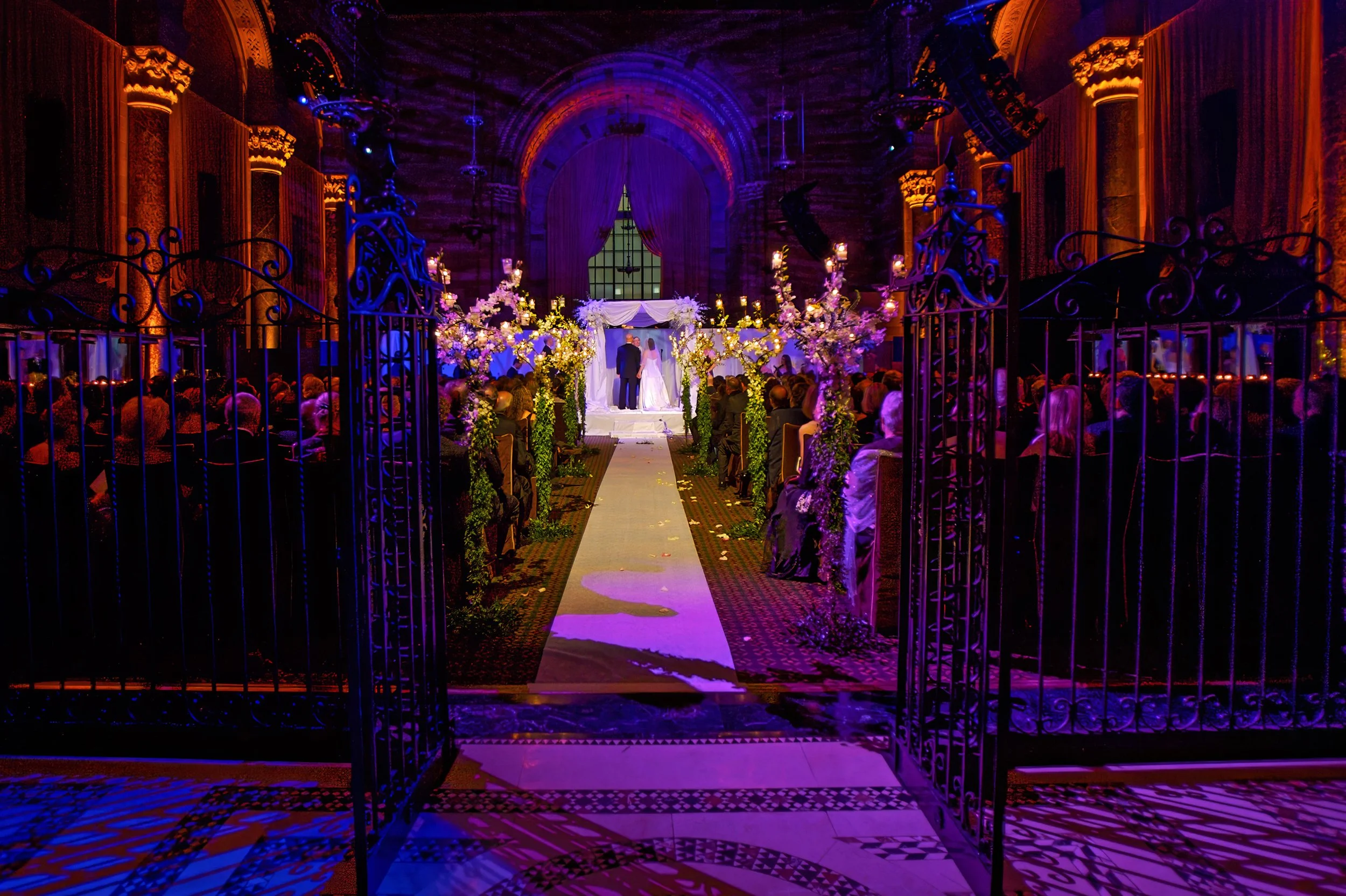 Wedding ceremony at Cipriani 42nd Street New York City