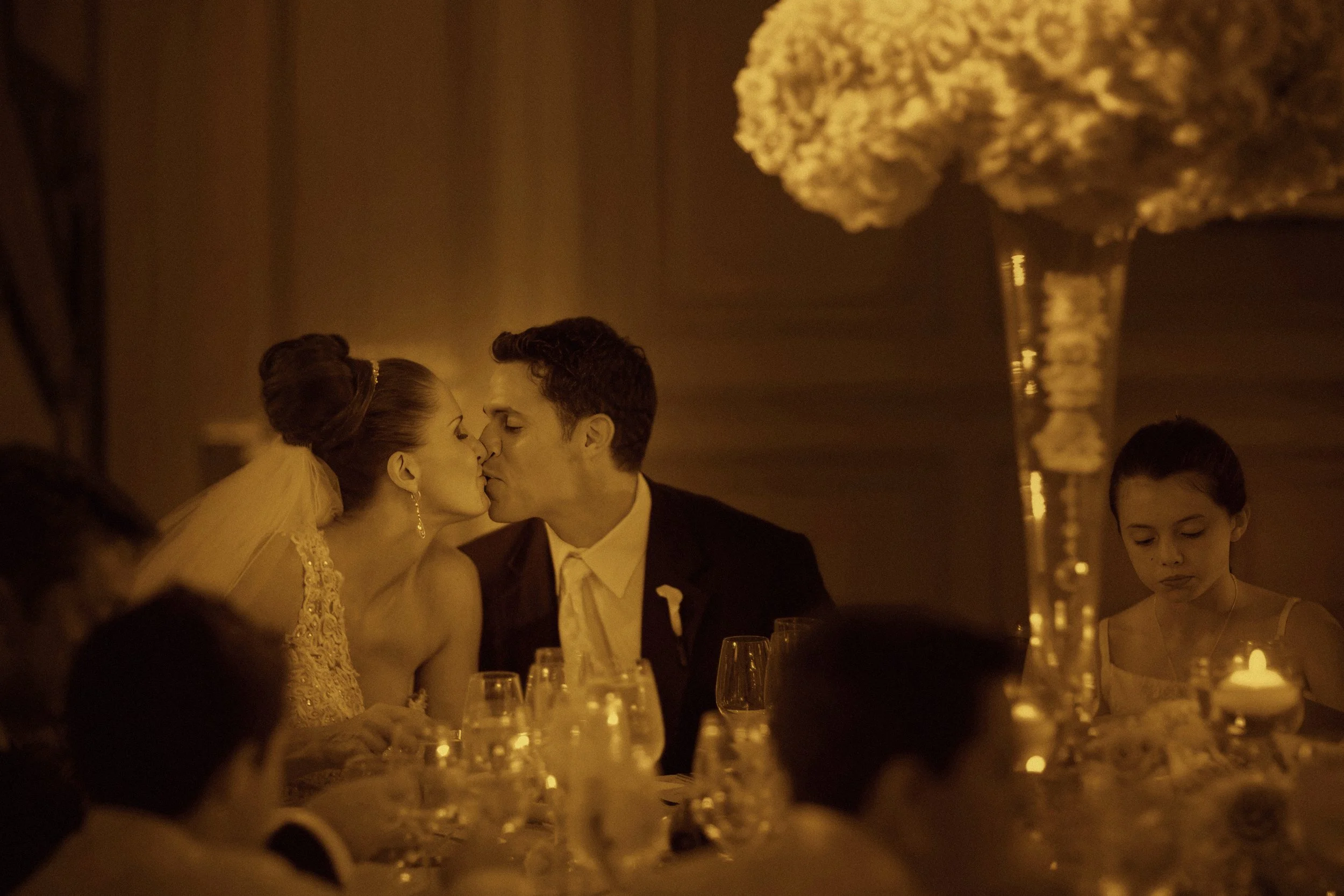 Romance captured in the ballroom at Essex House