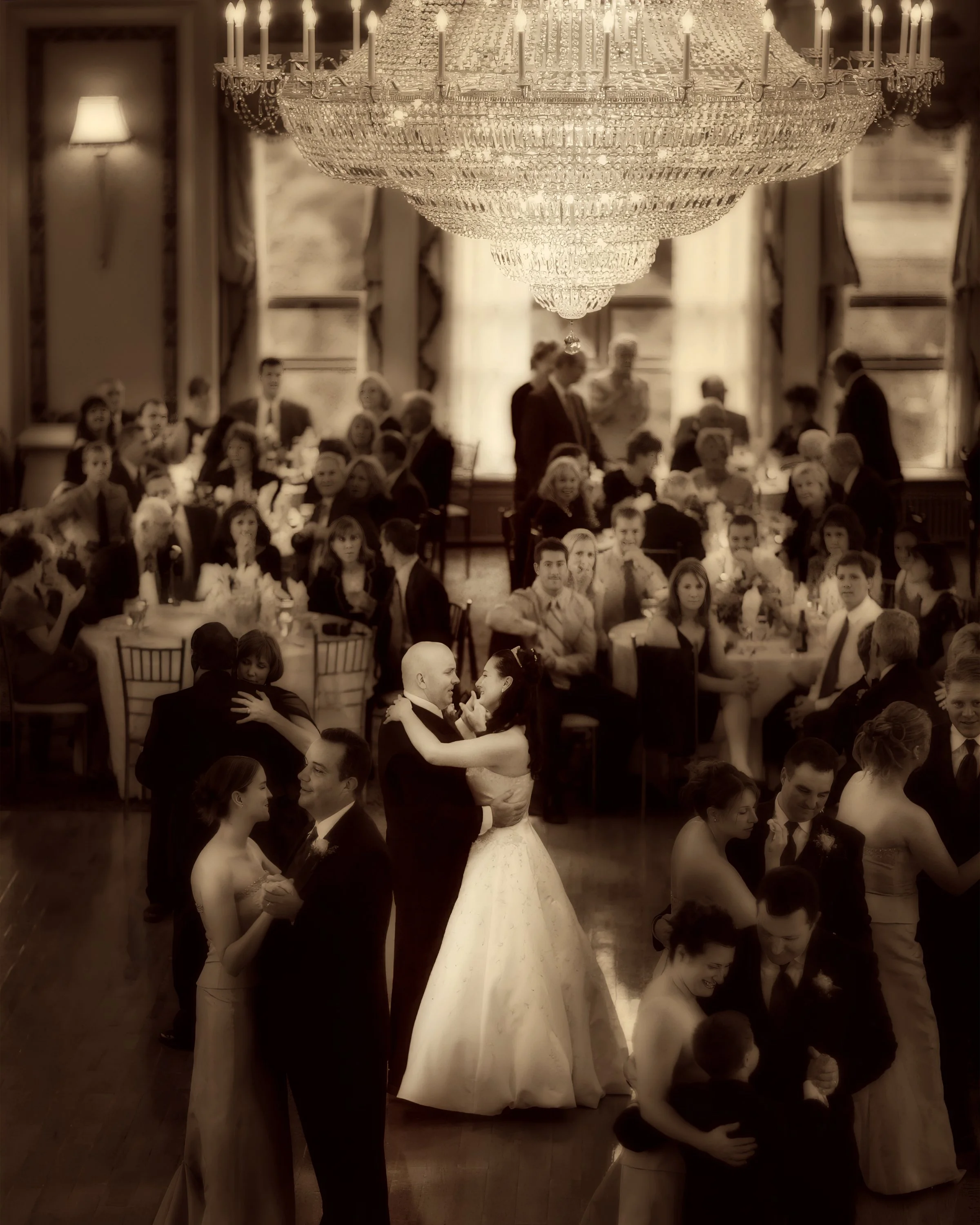 First Dance at The Bond Ballroom Hartford by Connecticut Wedding Photographer Maring Visuals