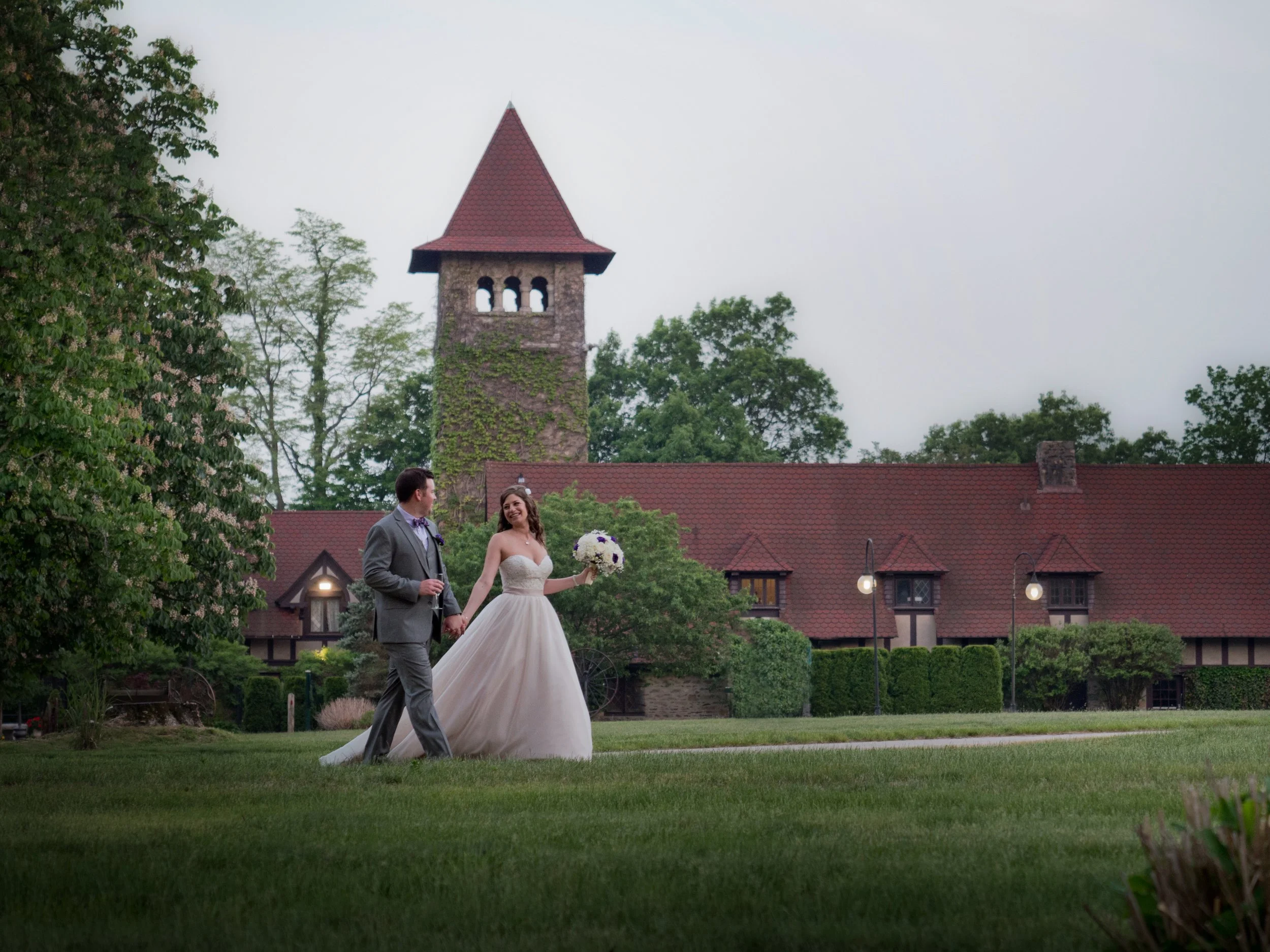 Connecticut wedding photographer capturing a Saint Clements Castle wedding in Portland CT