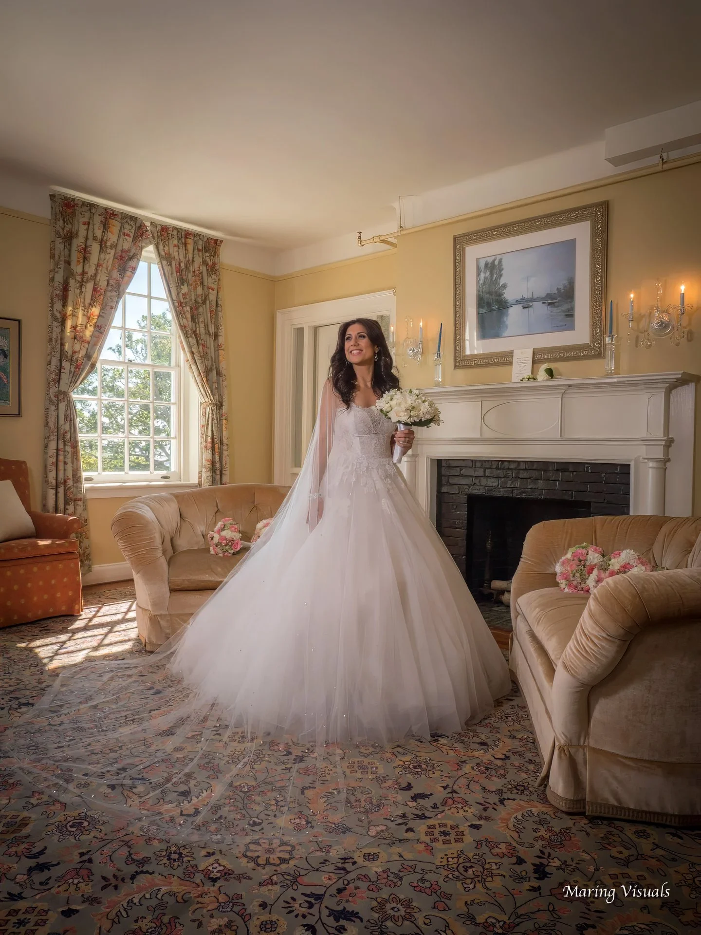 Coveleigh Club Bridal Portrait