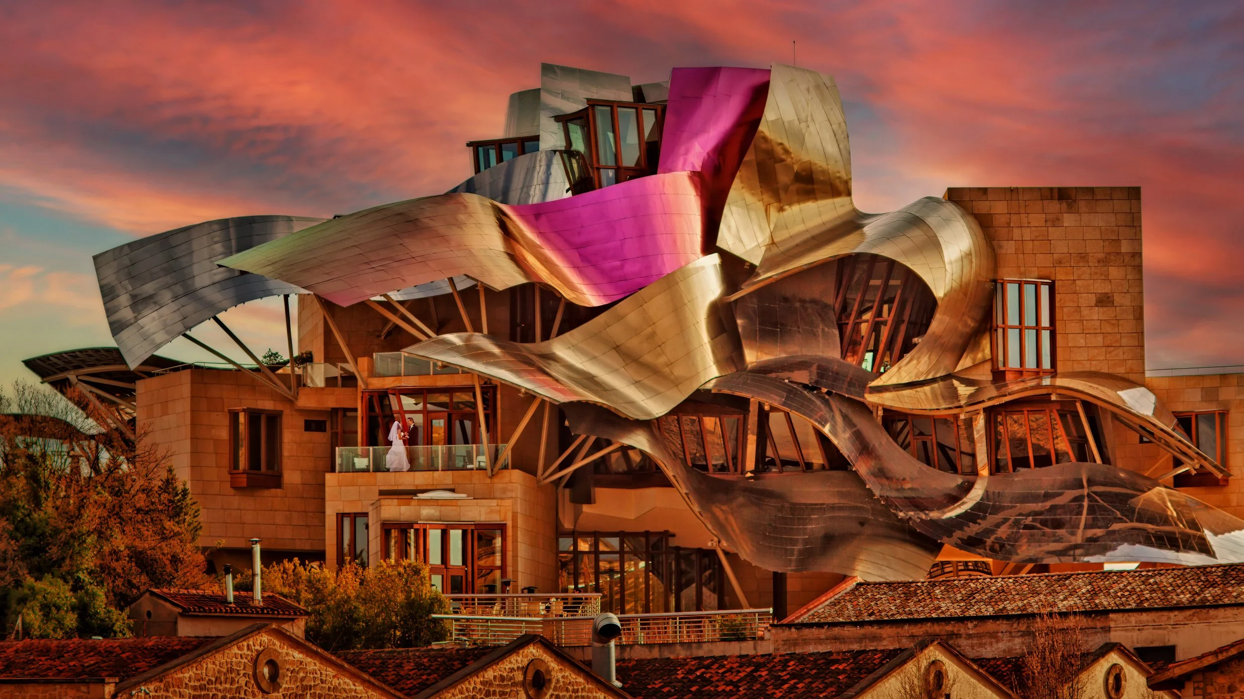 Luxury destination wedding at a luxury hotel in Spain crafted with editorial discretion