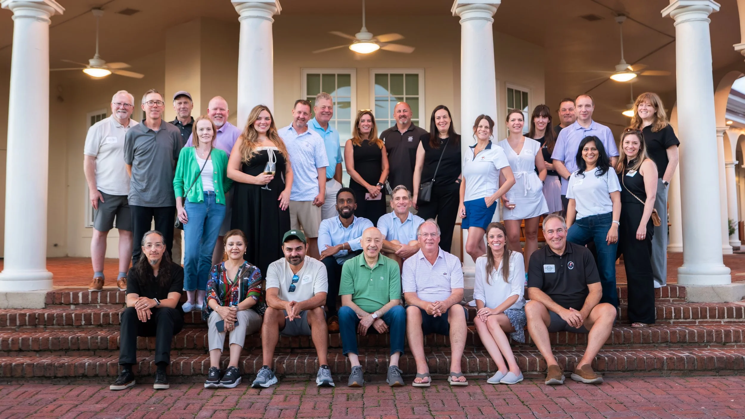 Corporate Event Photography Group Photos at Pinehurst Resort