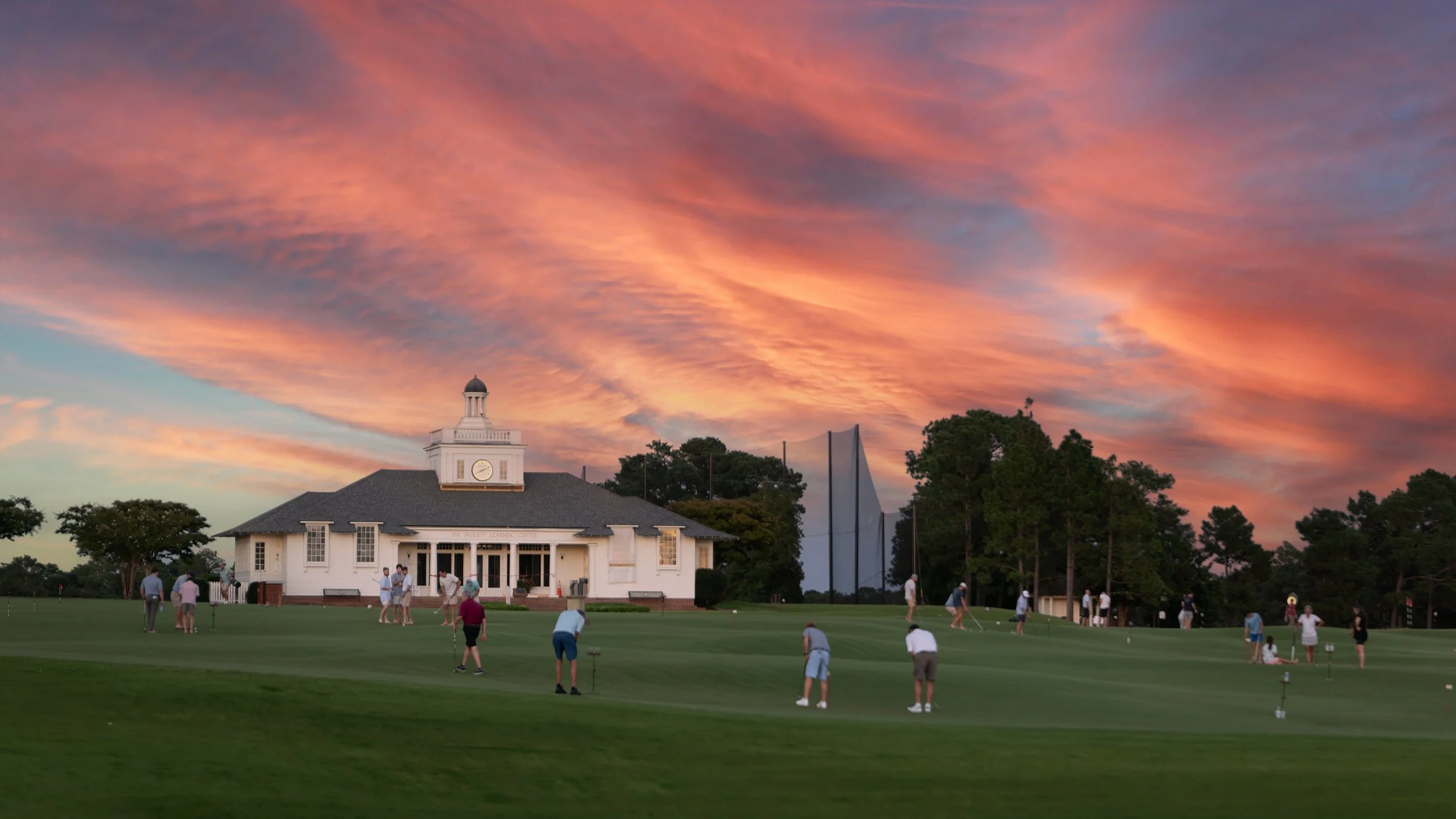 Putting green at a Pinehurst Resort Corporate Event