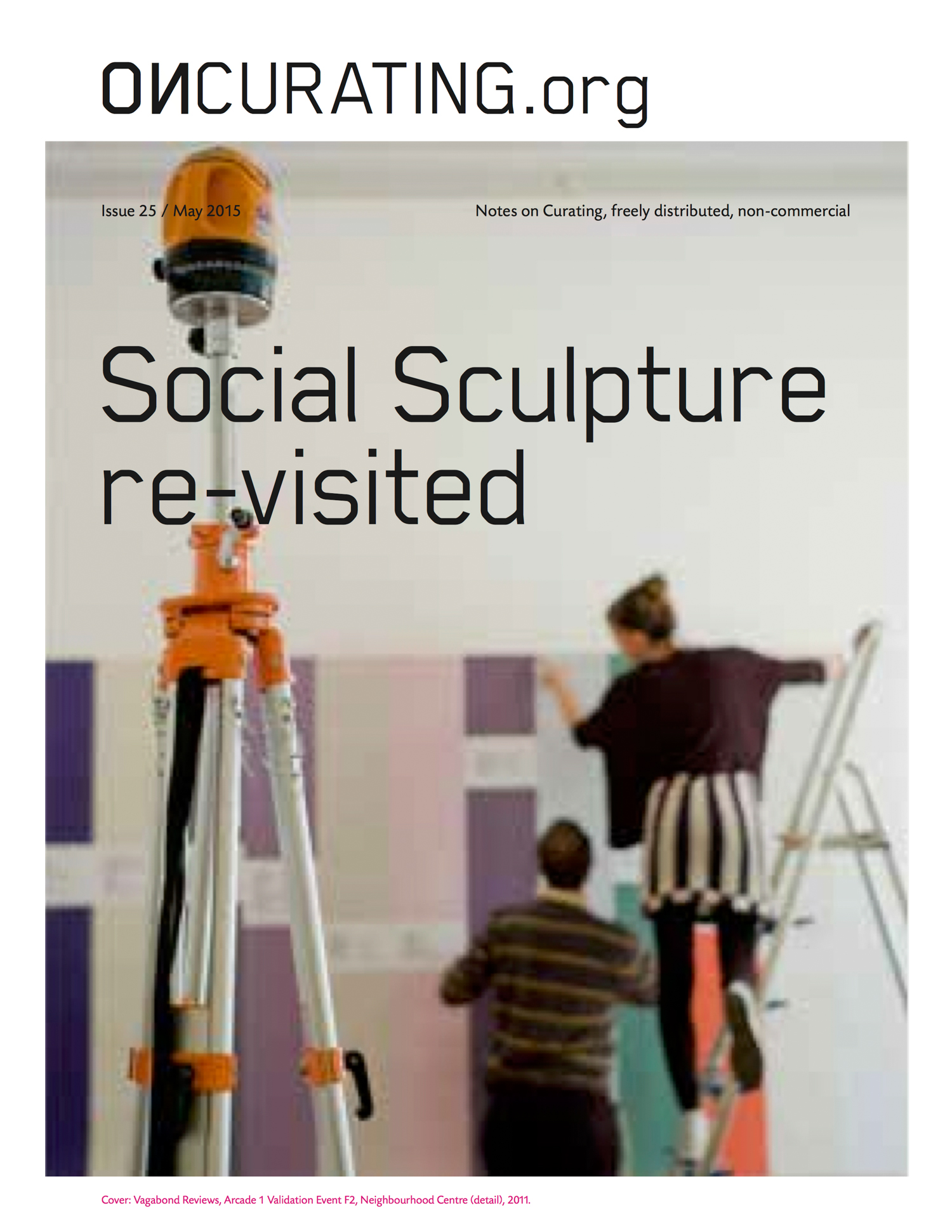 On Curating.org, Cover, 2015