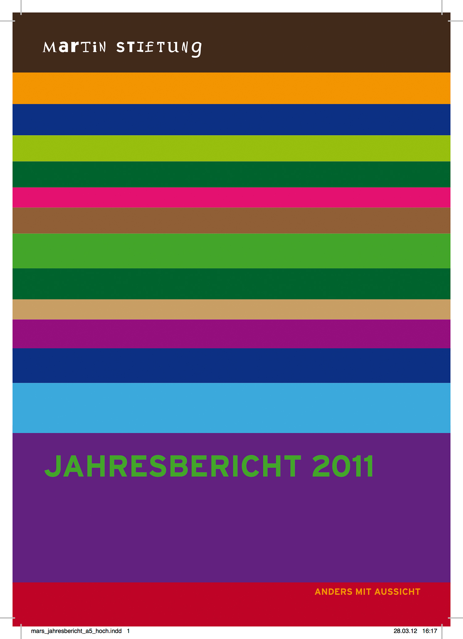 Martin Stiftung Erlenbach, annual report, 2011