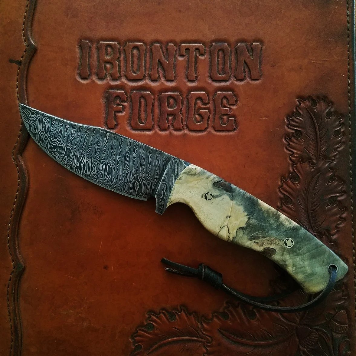 Custom knife for a Texas custom home builder