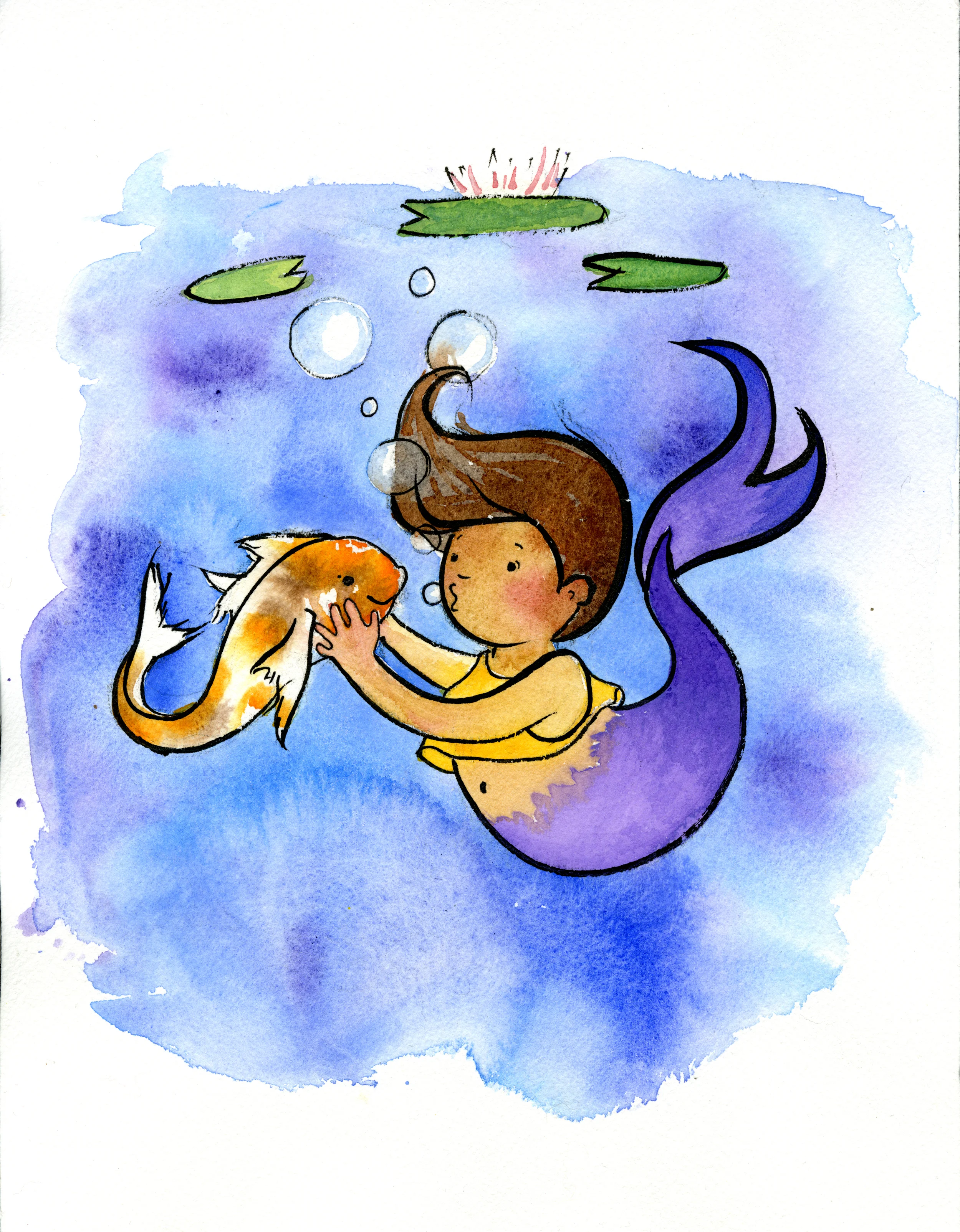 Koi mermaid