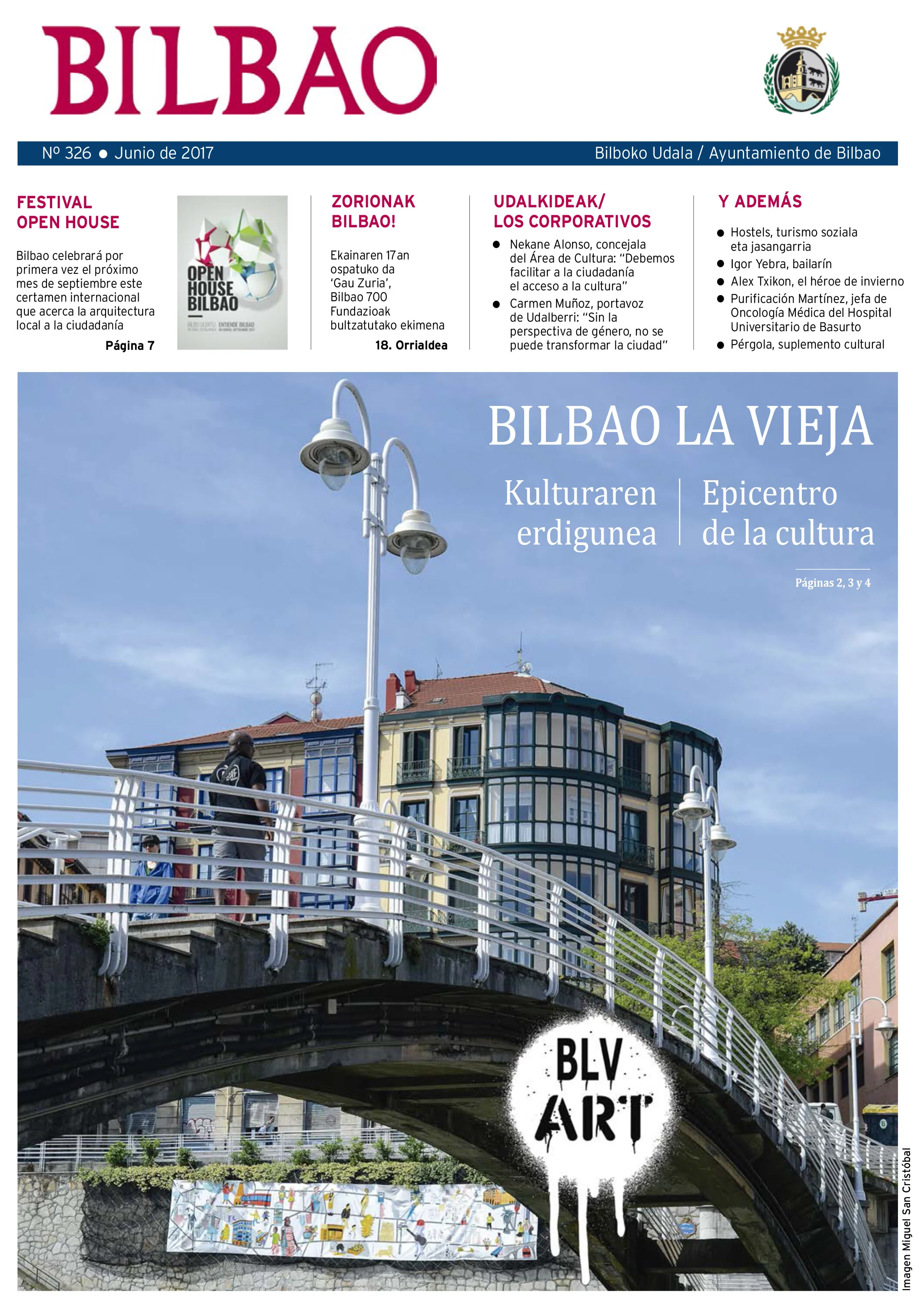2017   BILBAOnº326 | Bilbao, June 2017 | Fronton Bizkaia | p. 8