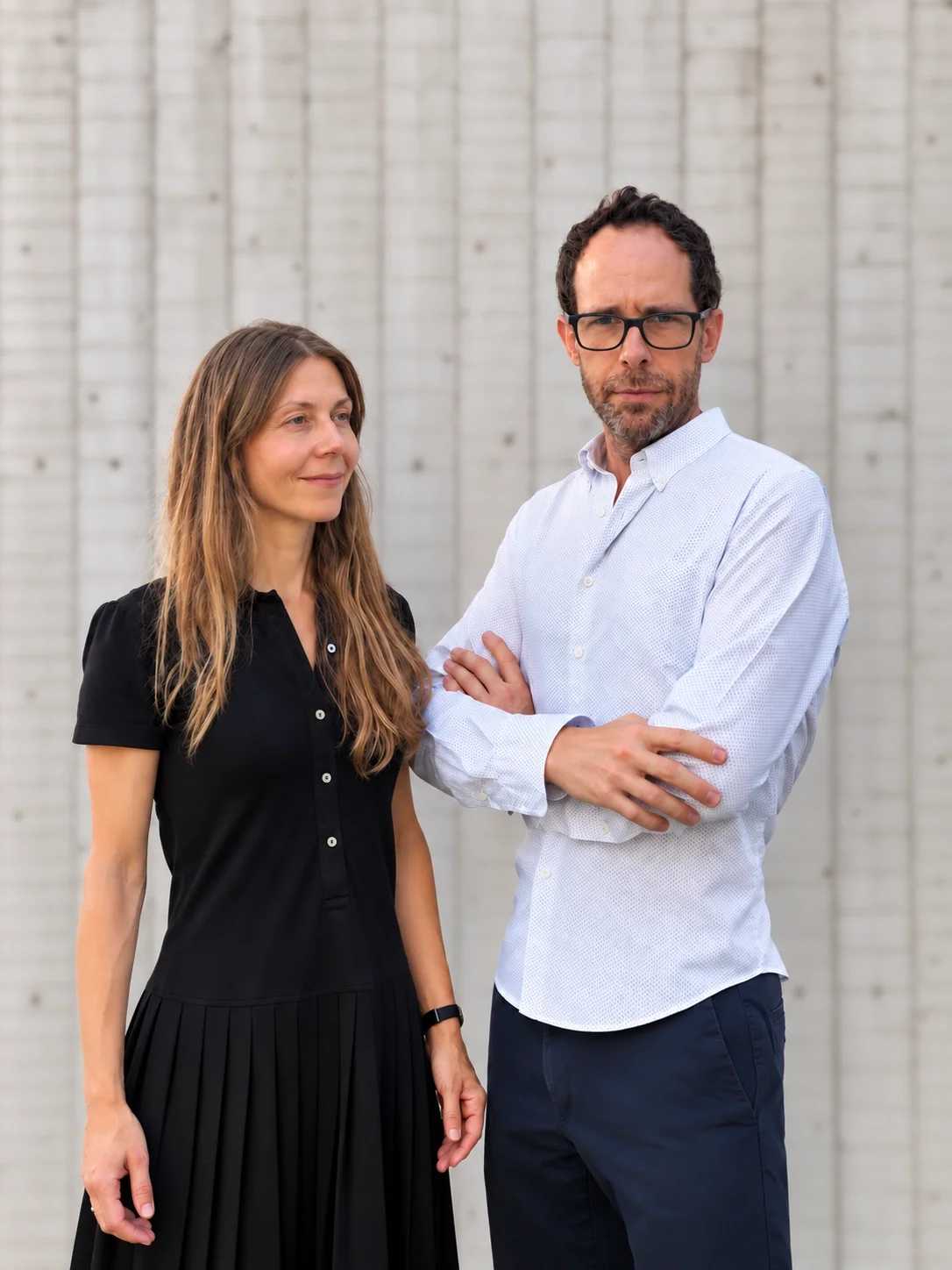 Retrato de socios Marcelo Ruiz Pardo y Sonia Nebreda