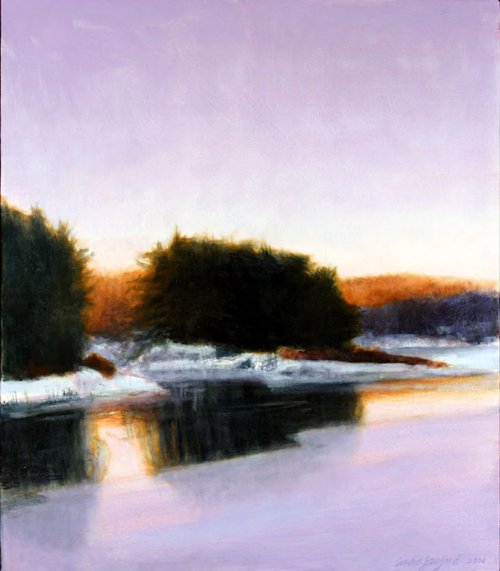 RISING oil on canvas private collection