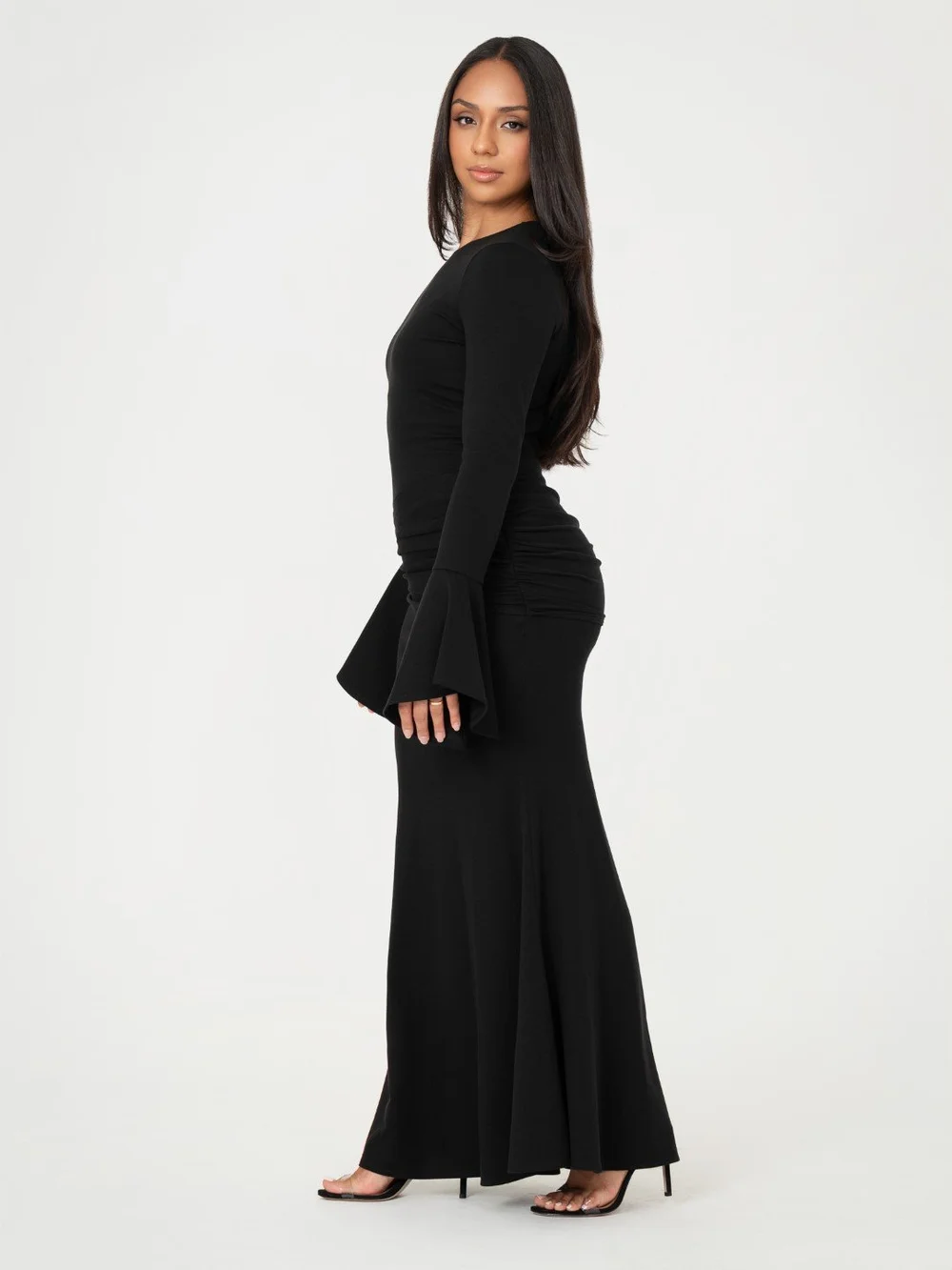 Black dress from the Lunaara collection — Patrick D. Simmons Photography
