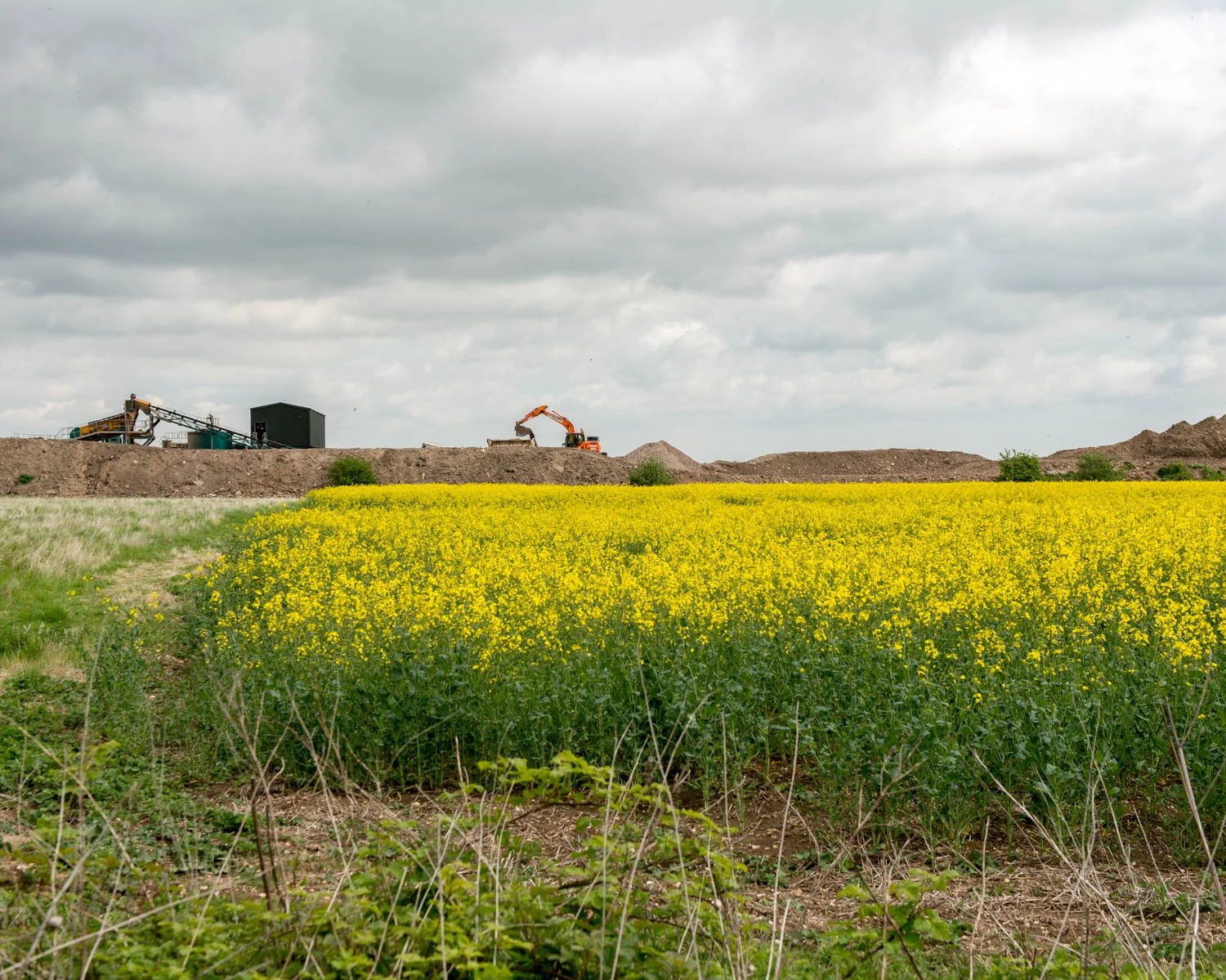 Perimeter Track To Main Runway 318, Elsham Wolds, Lincolnshire 2015