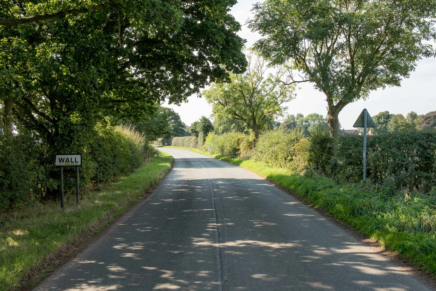 Wall Lane, Wall, Lichfield, Staffordshire - September 2016