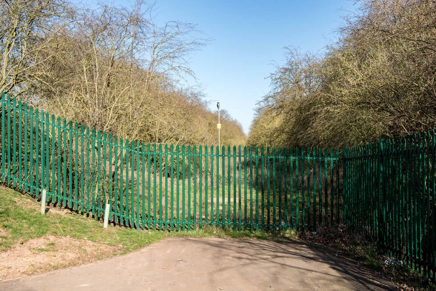 Dismantled Railway, Weddington, Warwickshire - March 2017