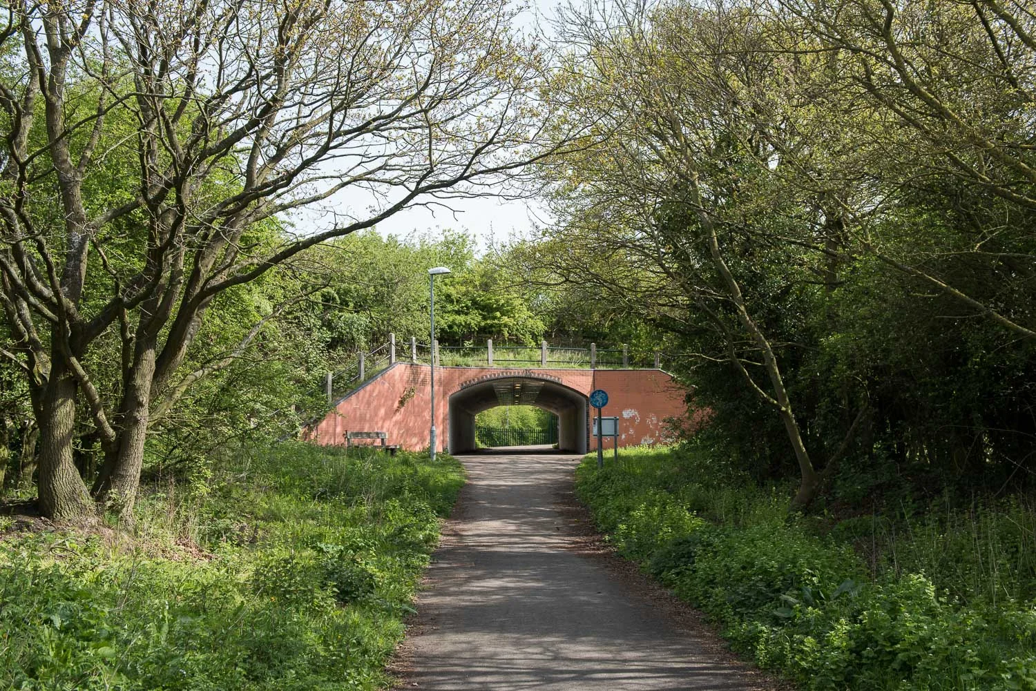 Watling Street Cycle Underpass, Route 52, A5, Warwickshire - April 2015