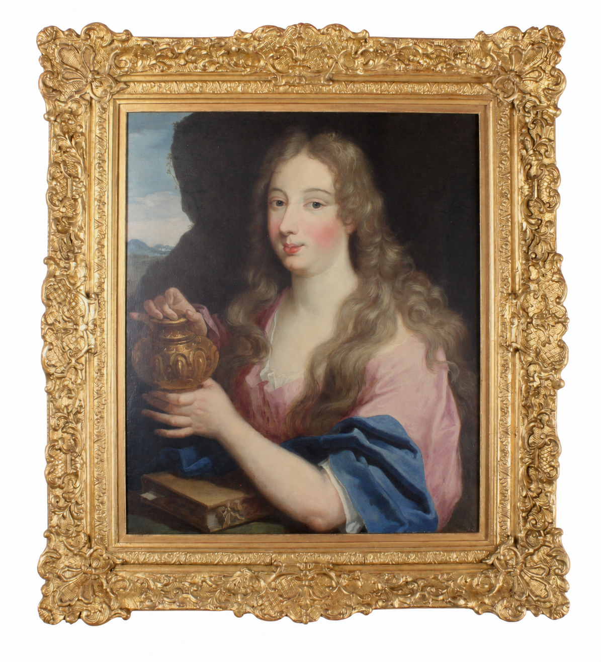 French portrait of lady as Magdalene-framed-new.png