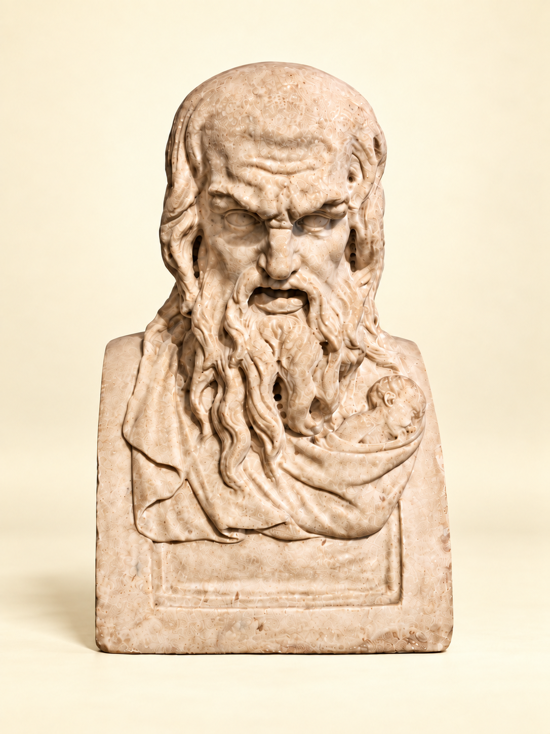Stone bust against a buttery cream backdrop.png
