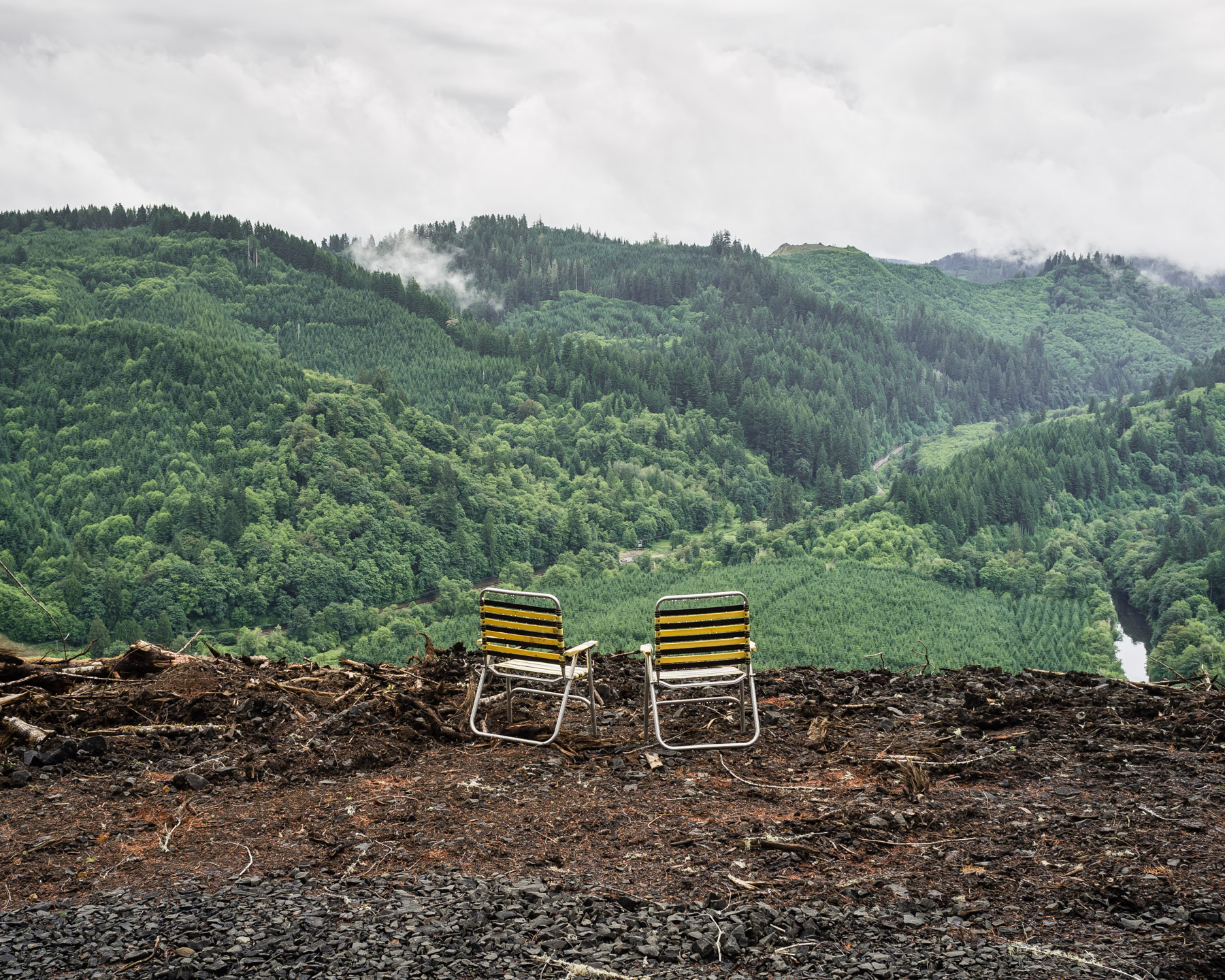  Jay's Chairs on Digger Mountain, Oregon, 2013 