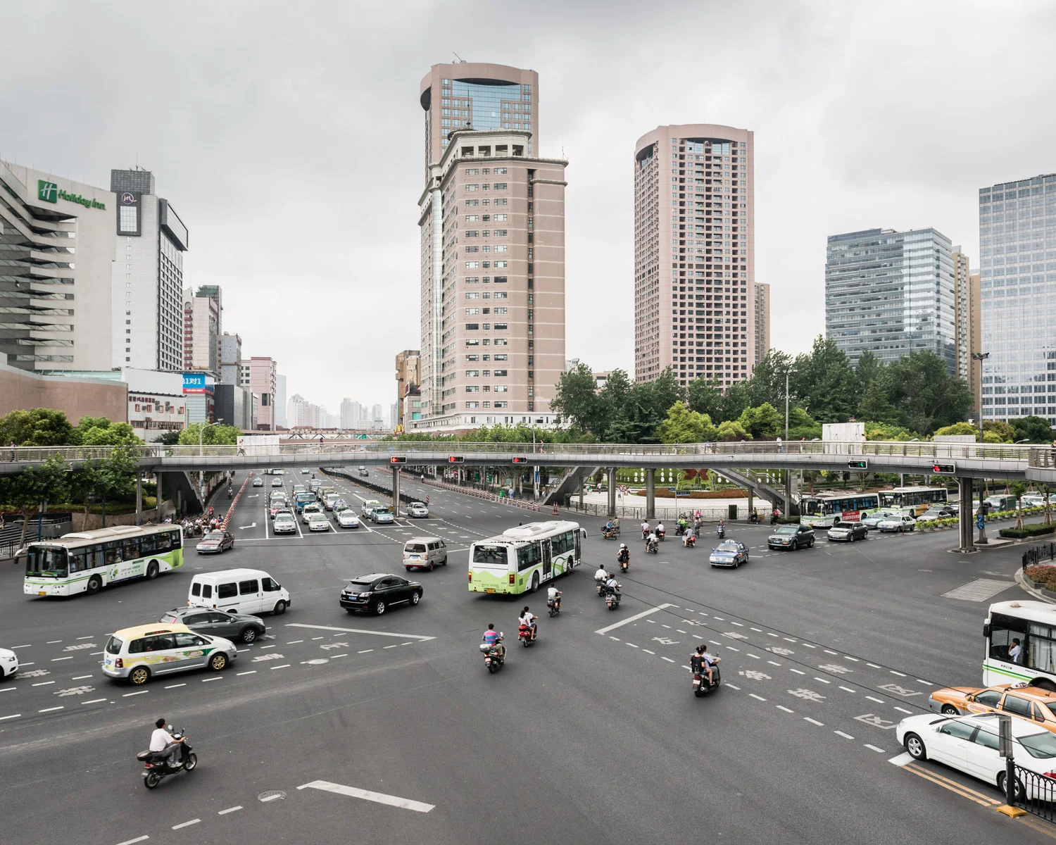 Shanghai Street Scene, China, 2012