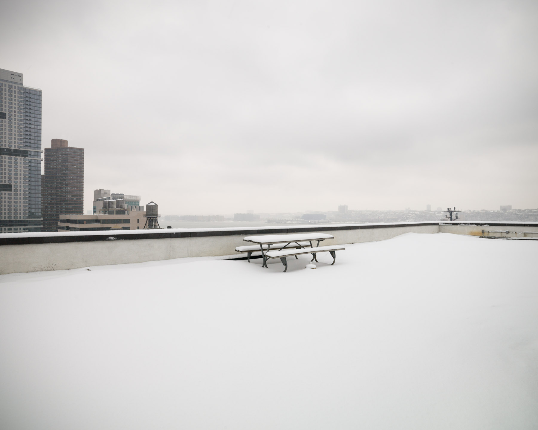  On the Roof at Work, New York, 2011 