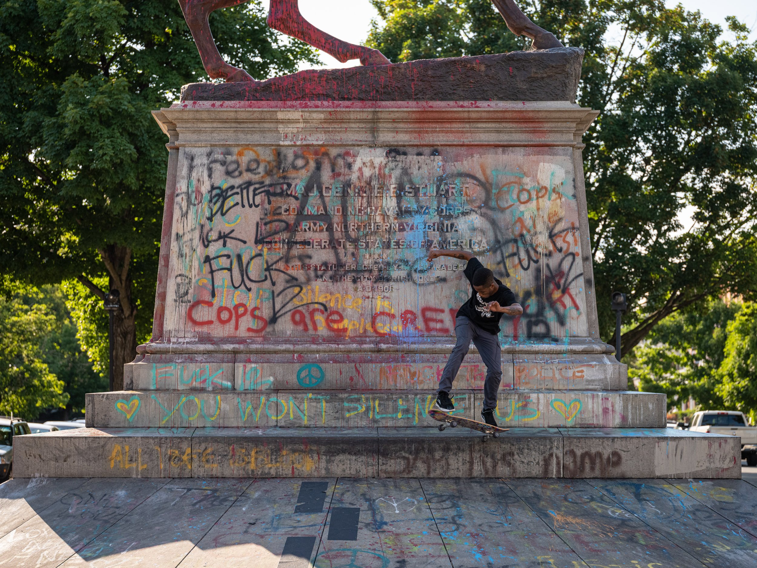 J.E.B. Stuart Monument #1, Richmond