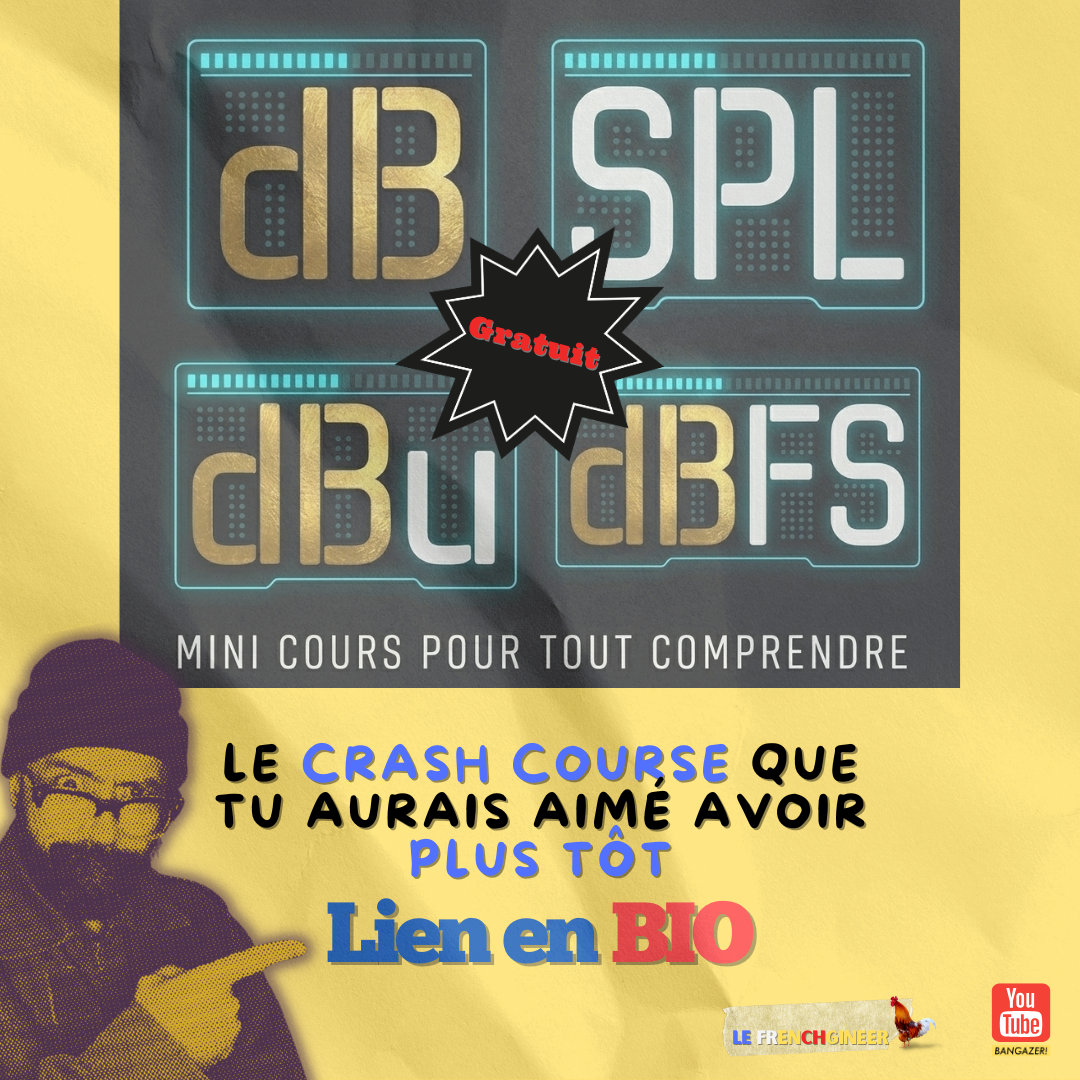 dB SPL, dBu, dBFS : comprendre le décibel en audio pro