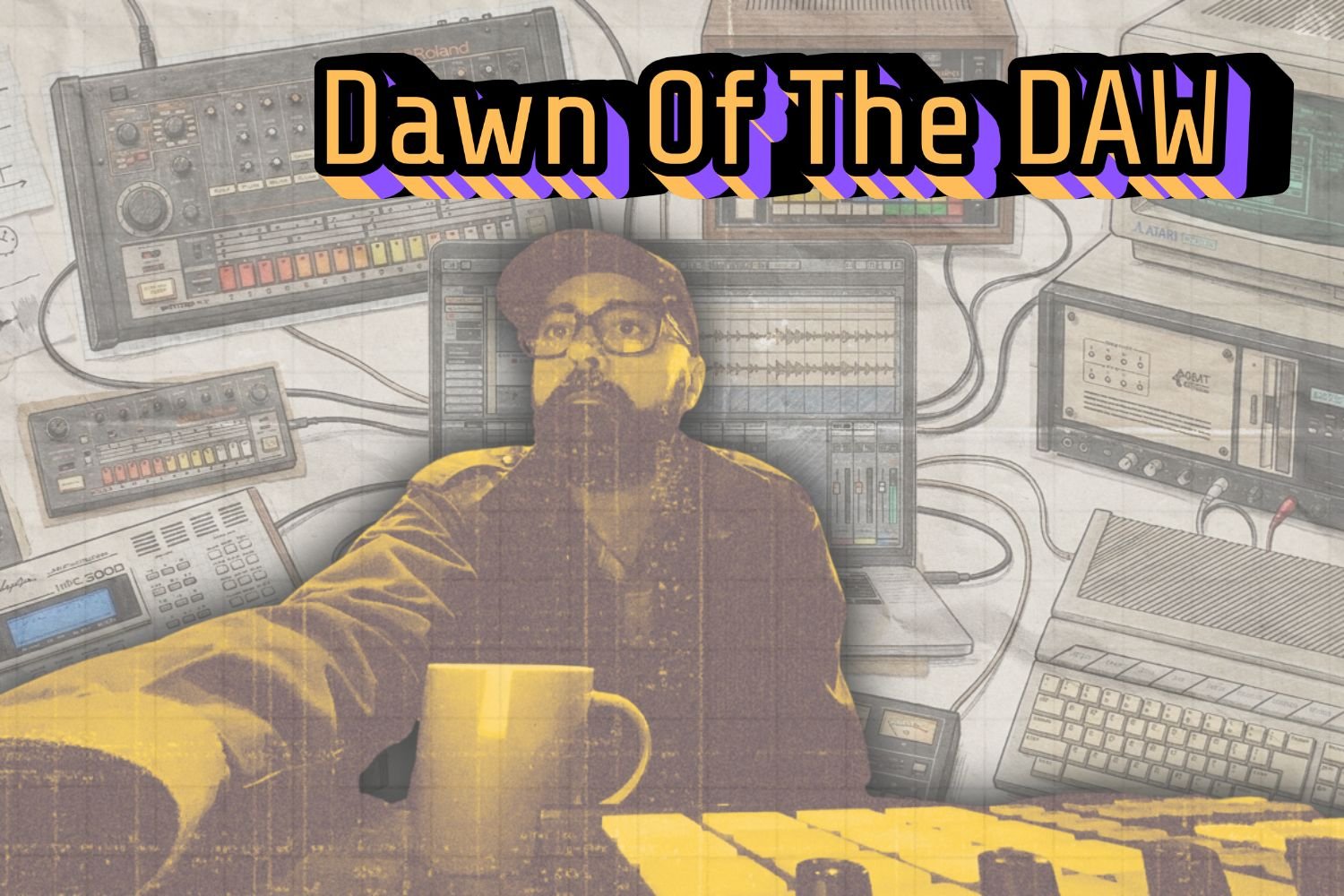 Histoire des DAW : pourquoi ton workflow actuel a 40 ans d'avance sur ce que tu crois