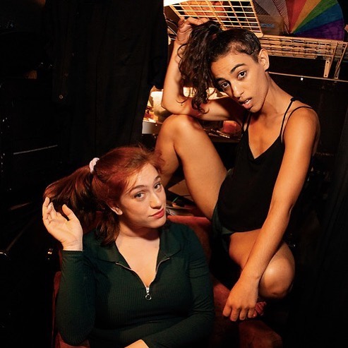 @leannevely is my soul sister in dance! We have a lil number we’re going to do at the next @stonestreetcomedyhour which you won’t wanna miss! (August 29 8pm) 📸: @withreservation at the amazing JLo Tribute show hosted by @anitajewtina & @calvinscato