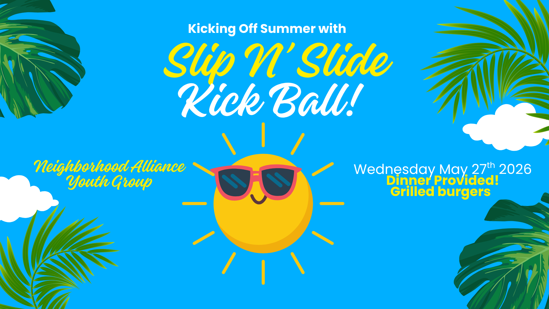 NAC Youth Slip and Slide Kickball