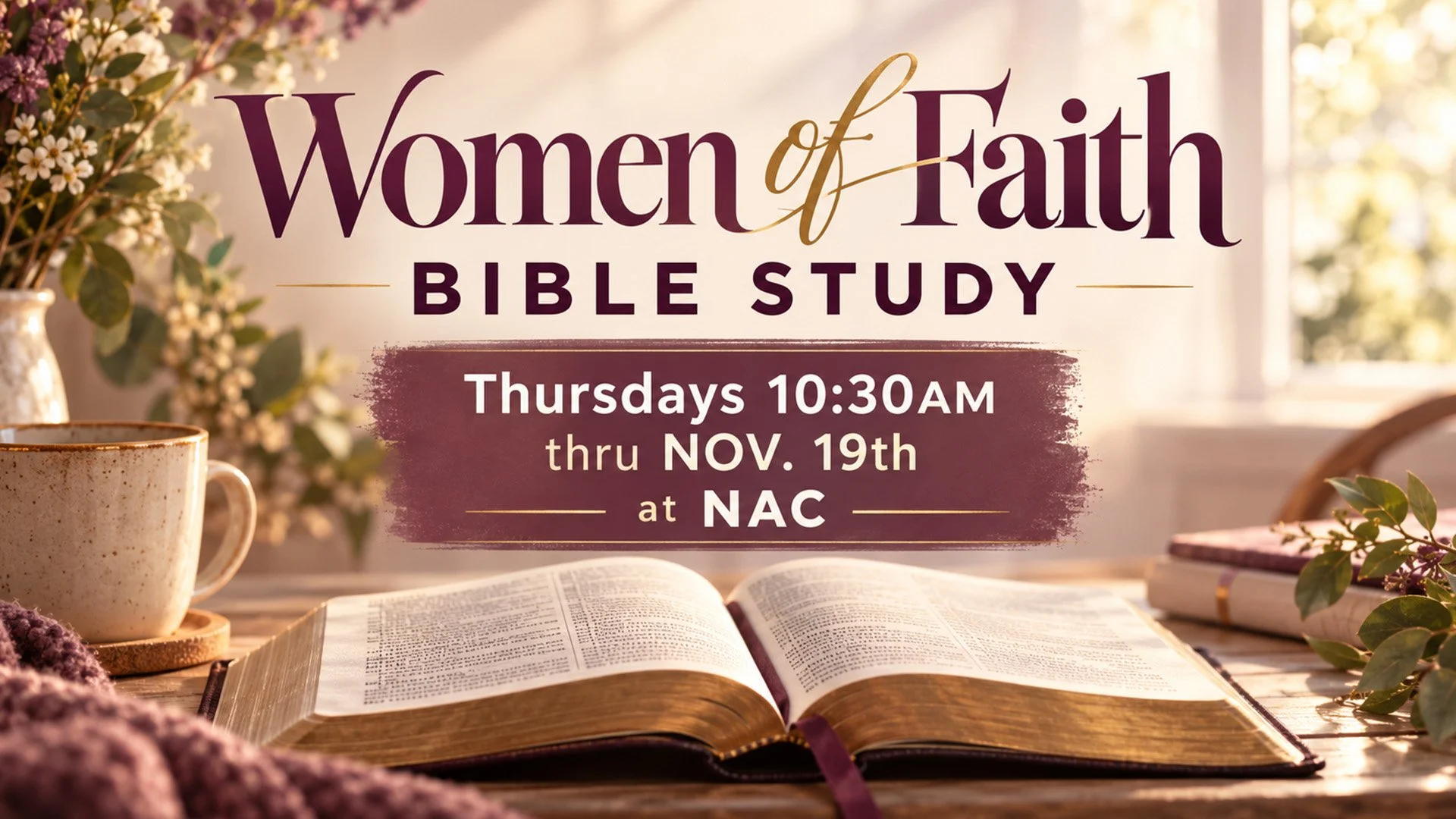 Women of Faith Bible Study