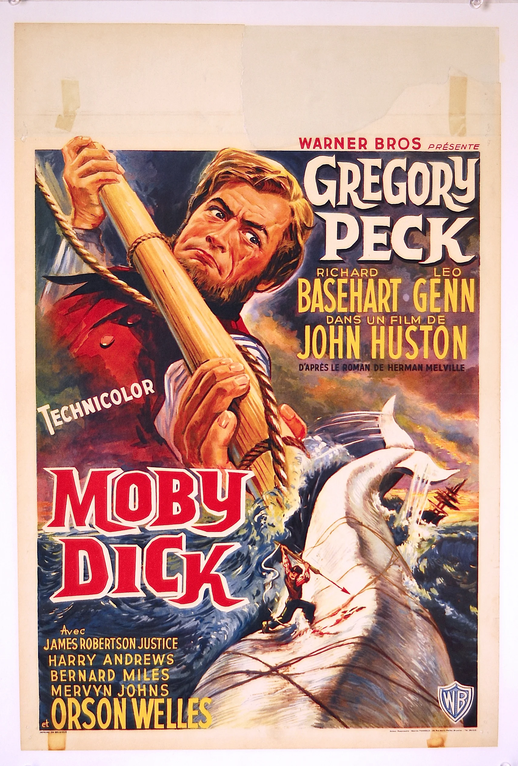 Moby Dick 1956 - Belgian Release