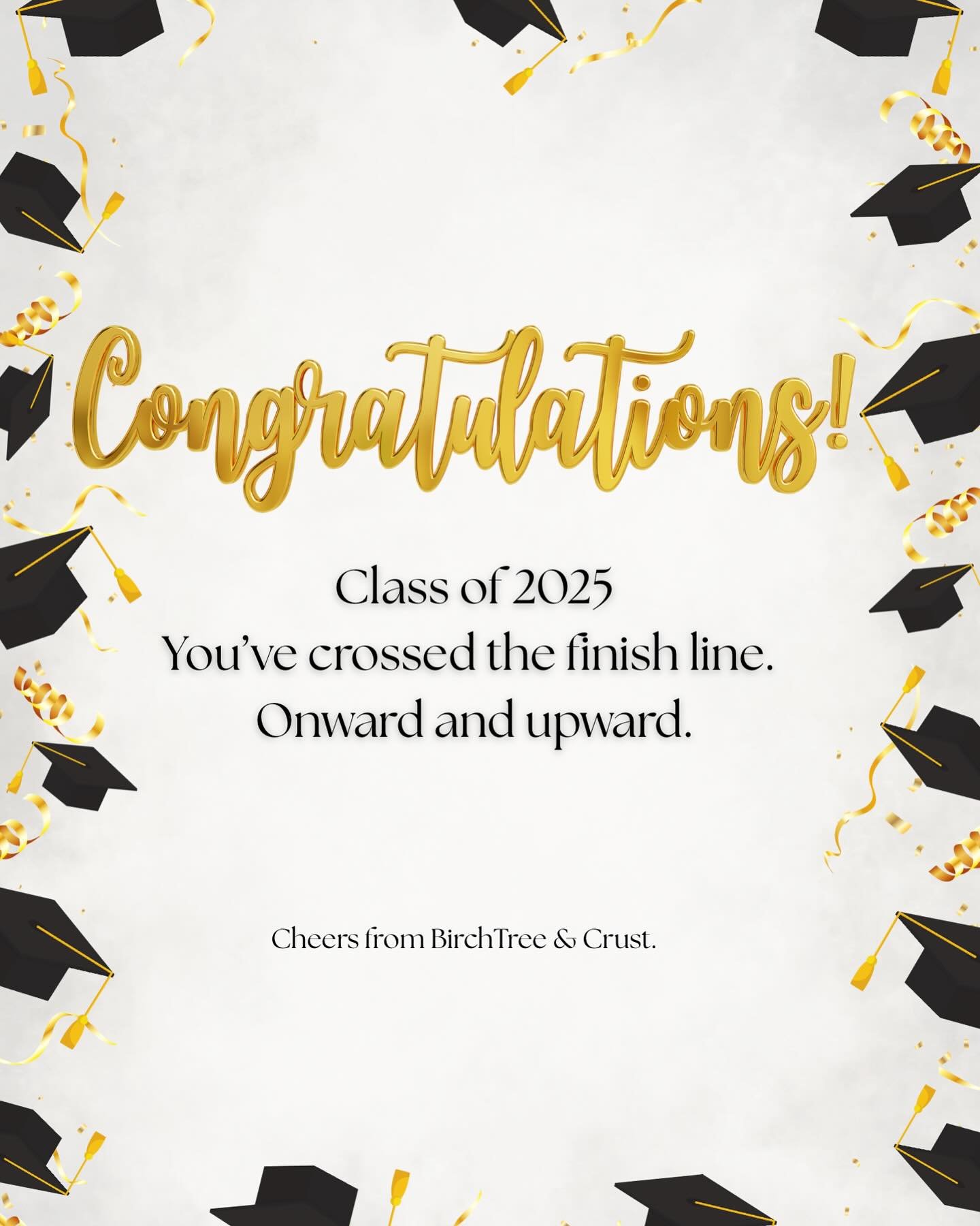 Class of 2025—this one’s for you. Wishing you all the best in what’s ahead. 🎓🎉