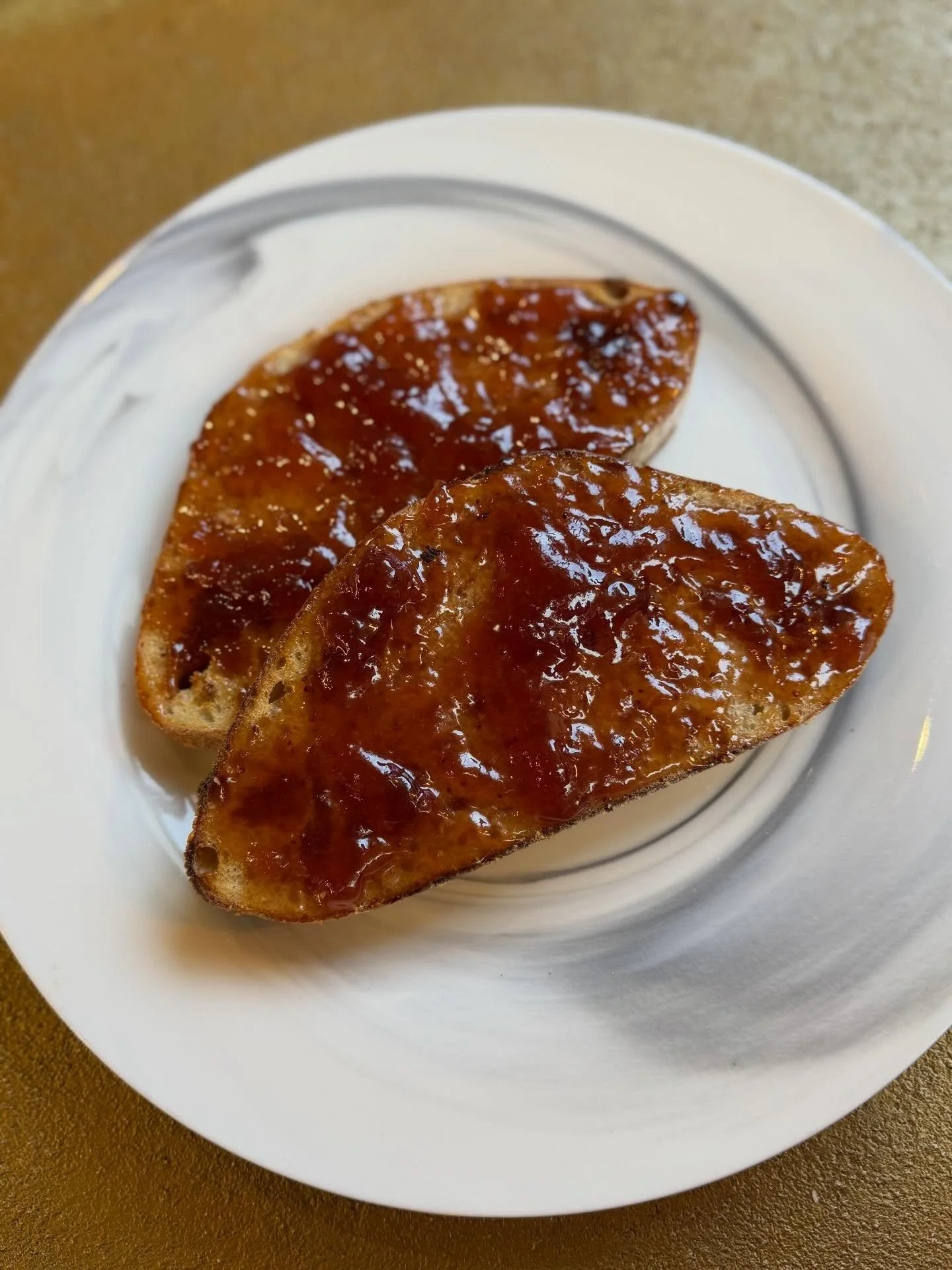 We have added toast with butter and / or jam to the menu at Crust! 🍞🧈

Order online or in person. Strawberry jam available. 

We believe simple pleasures are the best things in life and it doesn&rsquo;t get much more simple or perfect than toast on