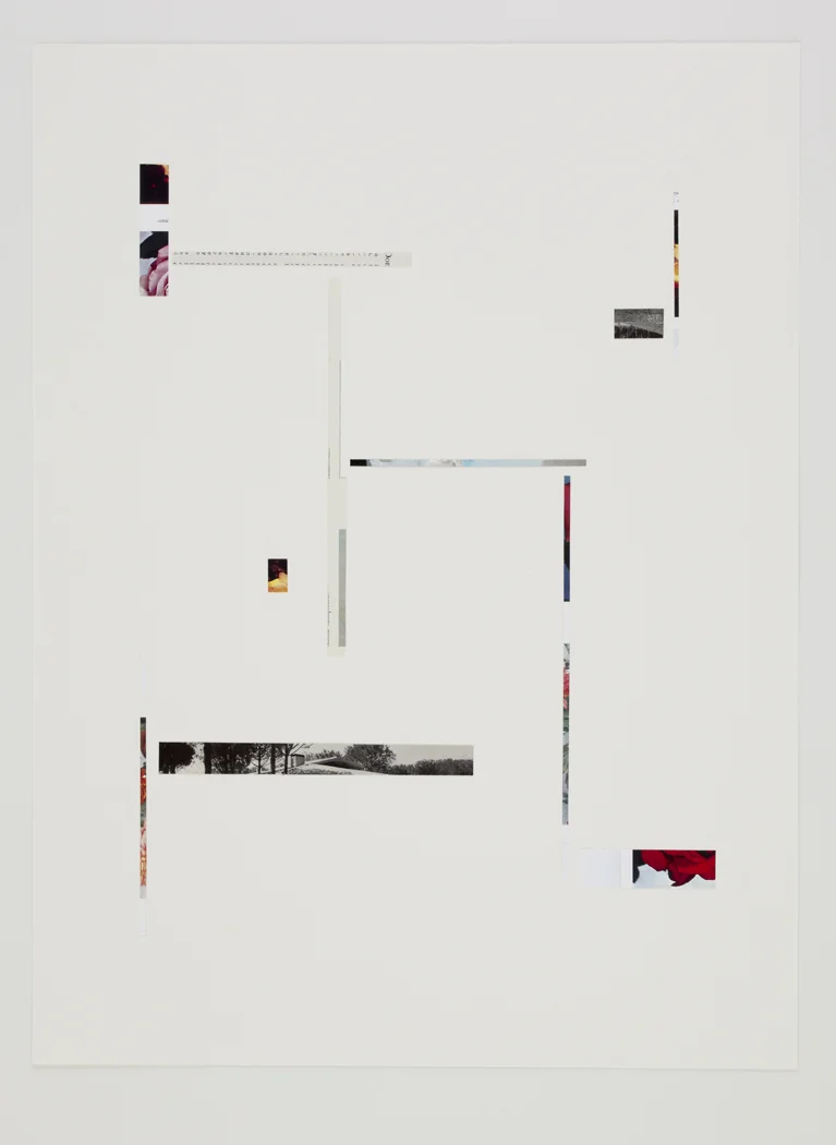 Untitled, 2009, collage on paper, 18 x 24 inches/ 45,5 x 60 cm