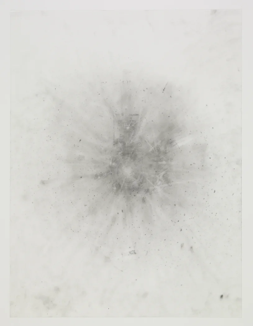 Camera , 2009, pencil on drafting film paper, 18 x 24 inches/ 45,5 x 61 cm