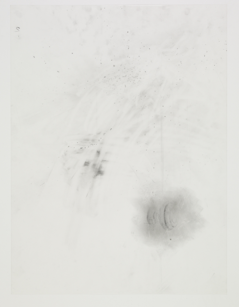 Door Handle , 2009, pencil on drafting film paper, 18 x 24 inches/ 45,5 x 61 cm