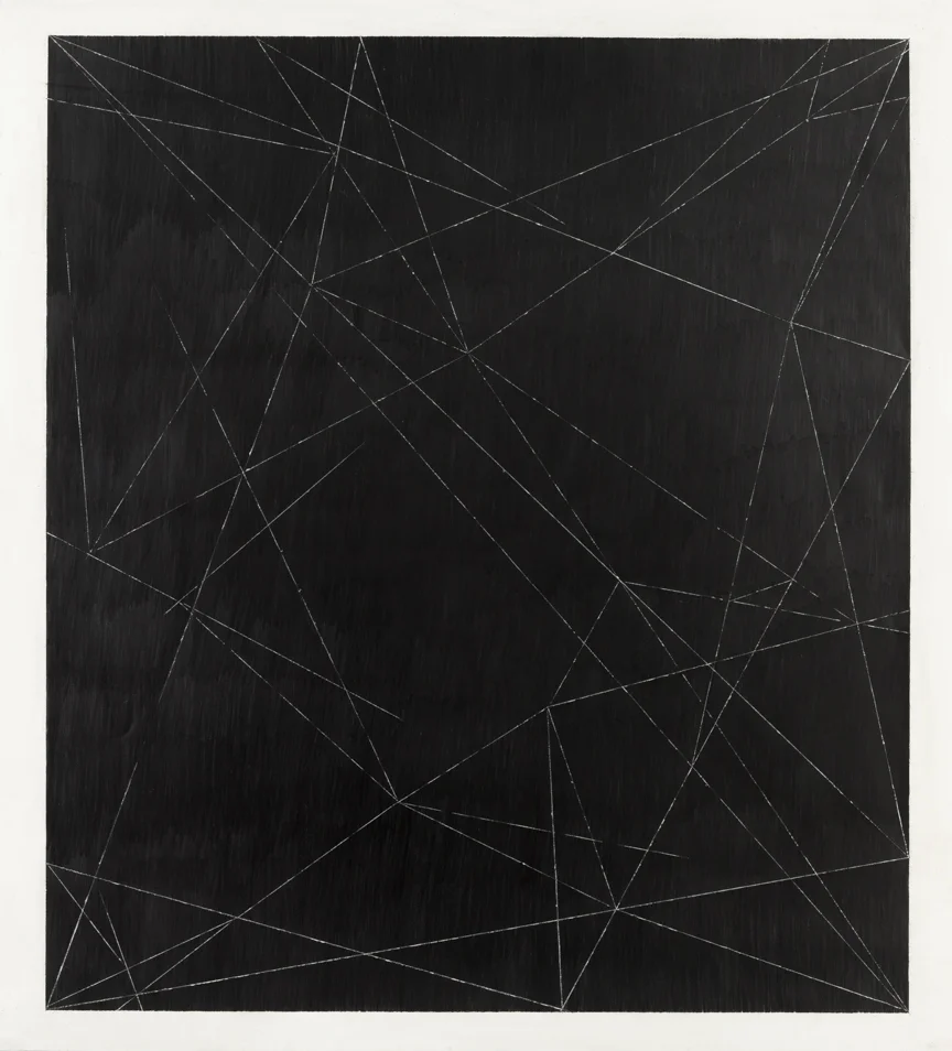 Untitled, 2012, graphite on paper, 51 x 47 inches/ 130 x 120 cm