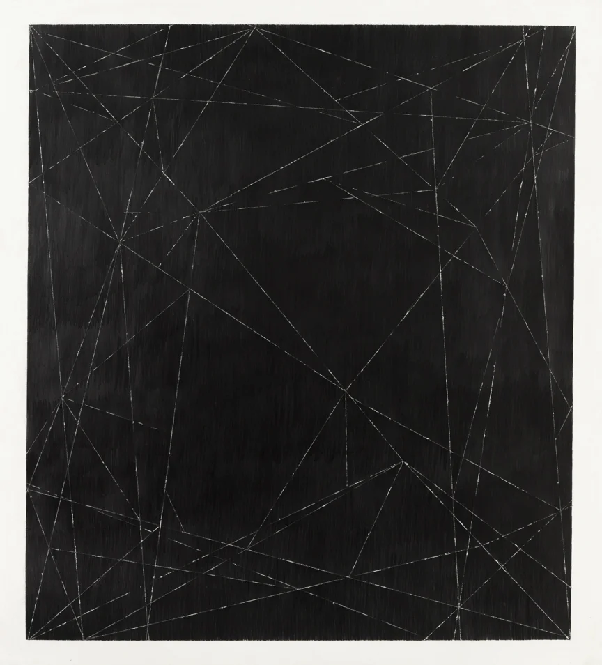 Untitled, 2012, graphite on paper, 51 x 47 inches/ 130 x 120 cm