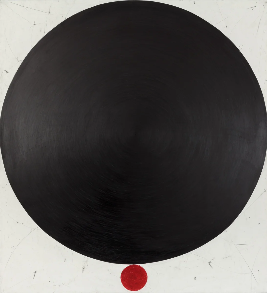 Sticks and Stones # 26 , 2015-16, graphite and pastel on cut and collaged paper, 51 x 47 inches / 130 x 120 cm