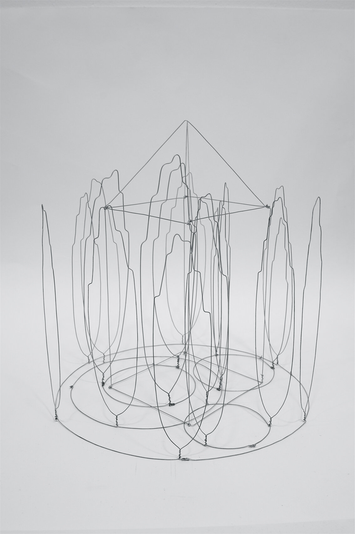 Tholos 2, 1998, Wire. 
