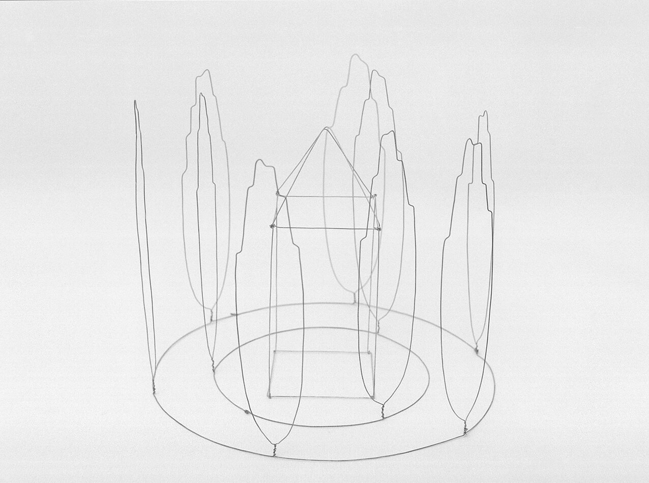  Tholos, 1998, Wire 
