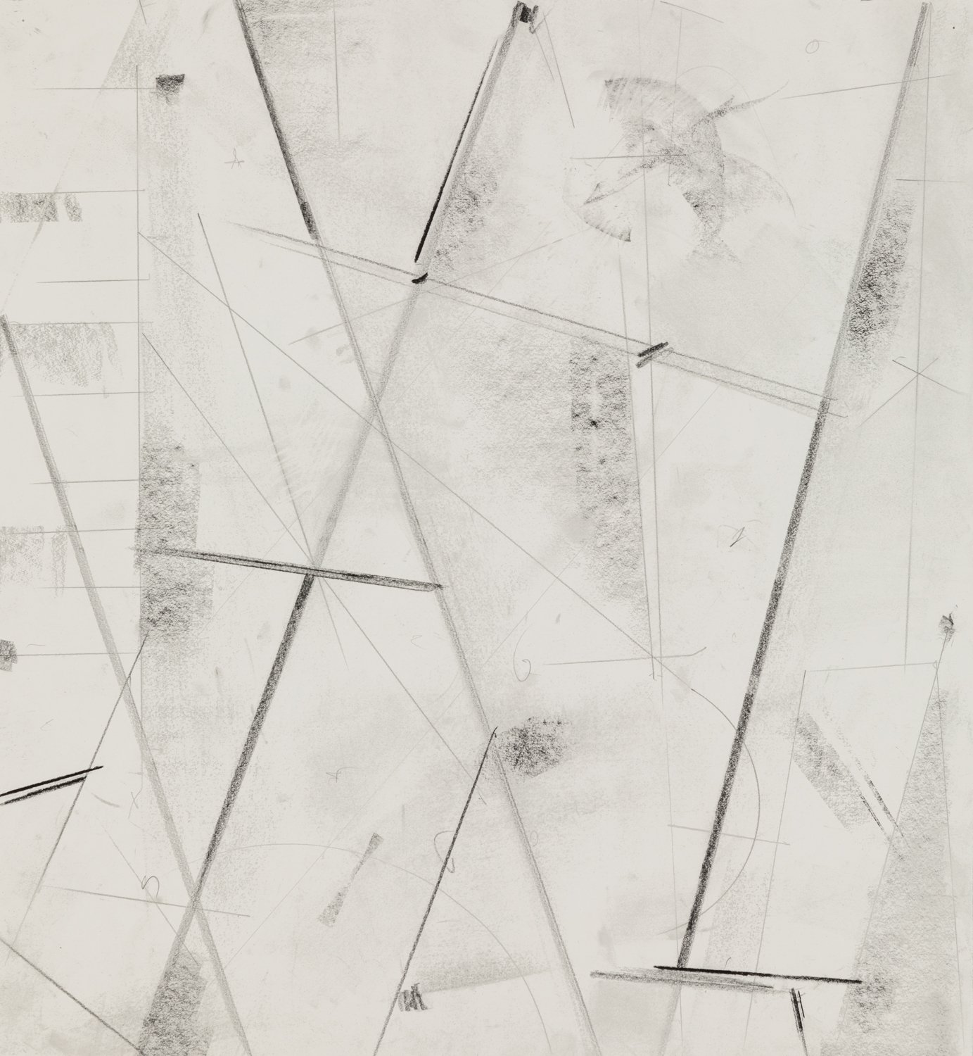   Pentagram 3 , 2023, graphite on paper, 25.5 x 23.5 inches (65 x 59.5 cm) 
